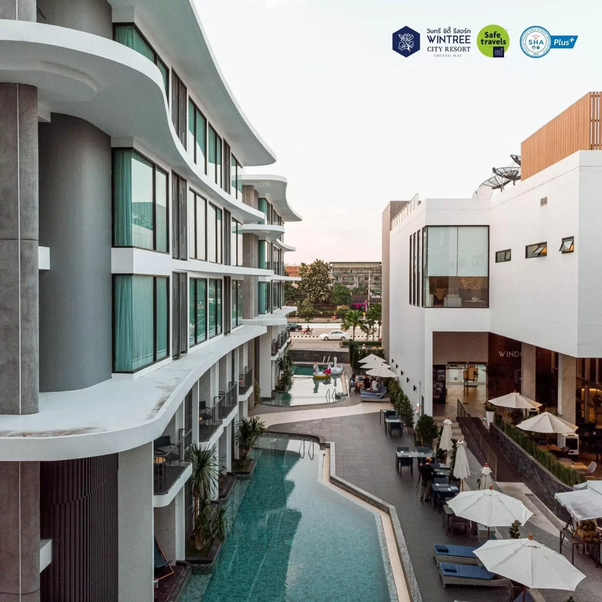 Property building in Wintree City Resort Chiang Mai Property building in Wintree City Resort Chiang Mai