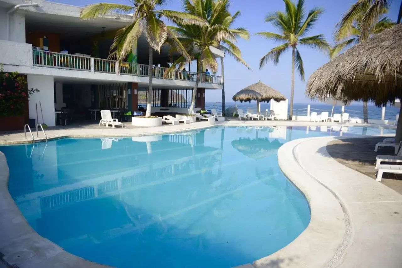 Swimming Pool in Hotel Barra de Navidad