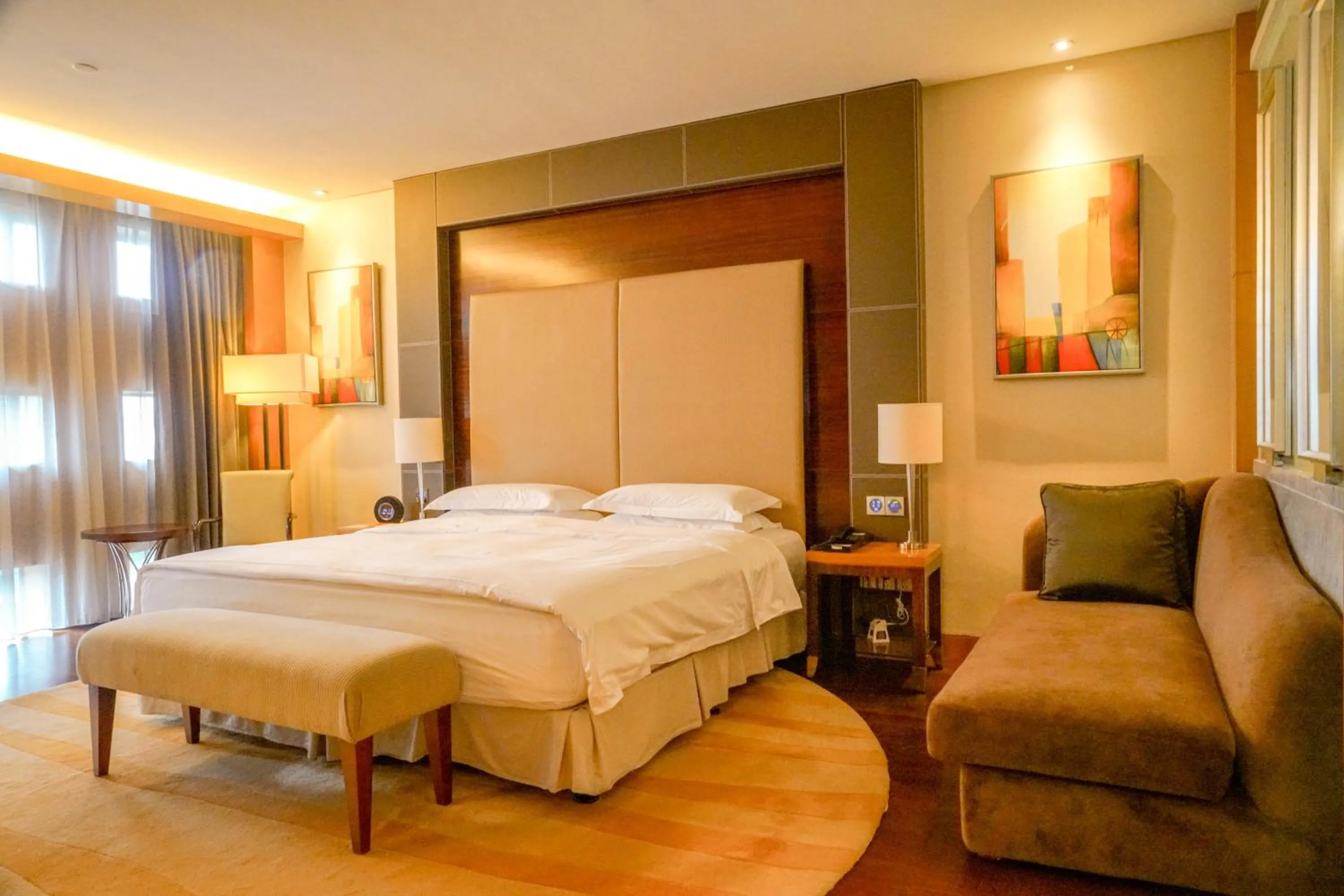 Bed in Hyatt Regency Dongguan