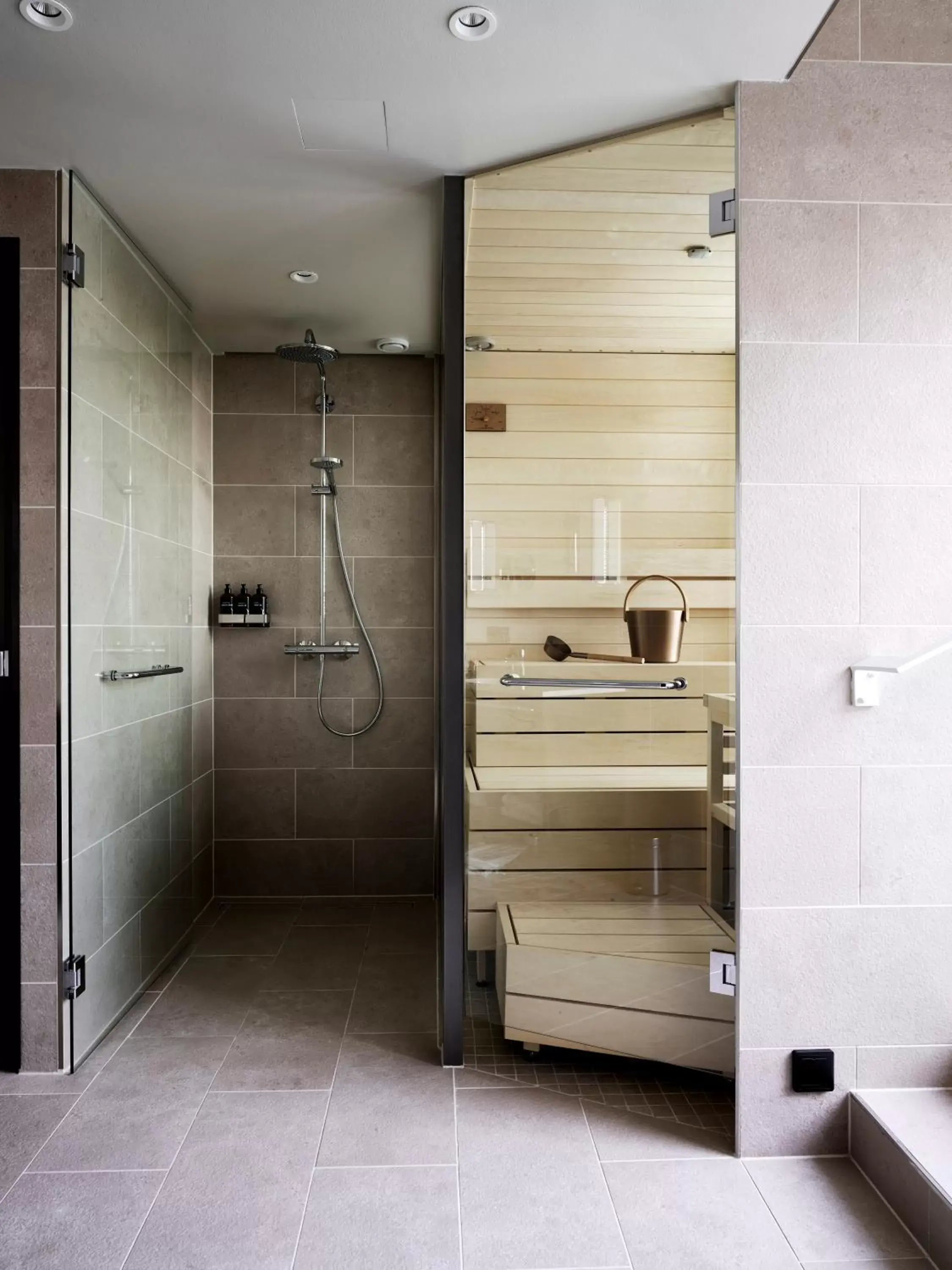 Bathroom in Lapland Hotels Bulevardi
