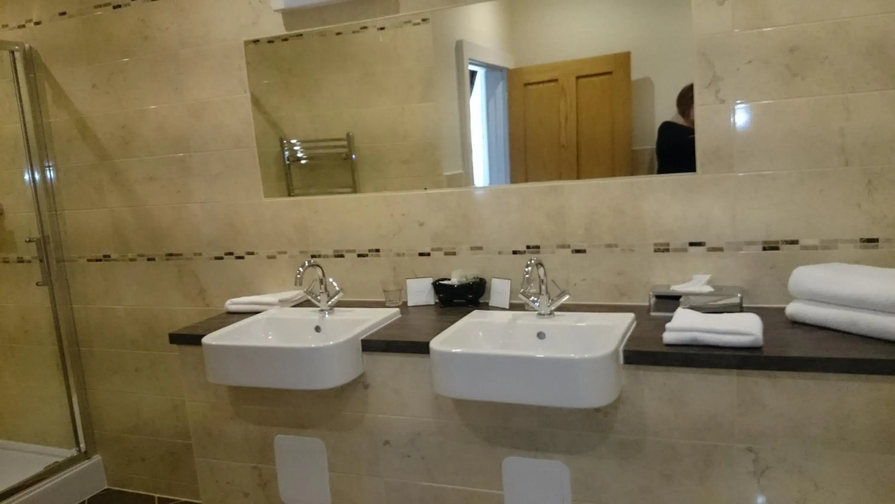 Bathroom in Columba Hotel Inverness by Compass Hospitality