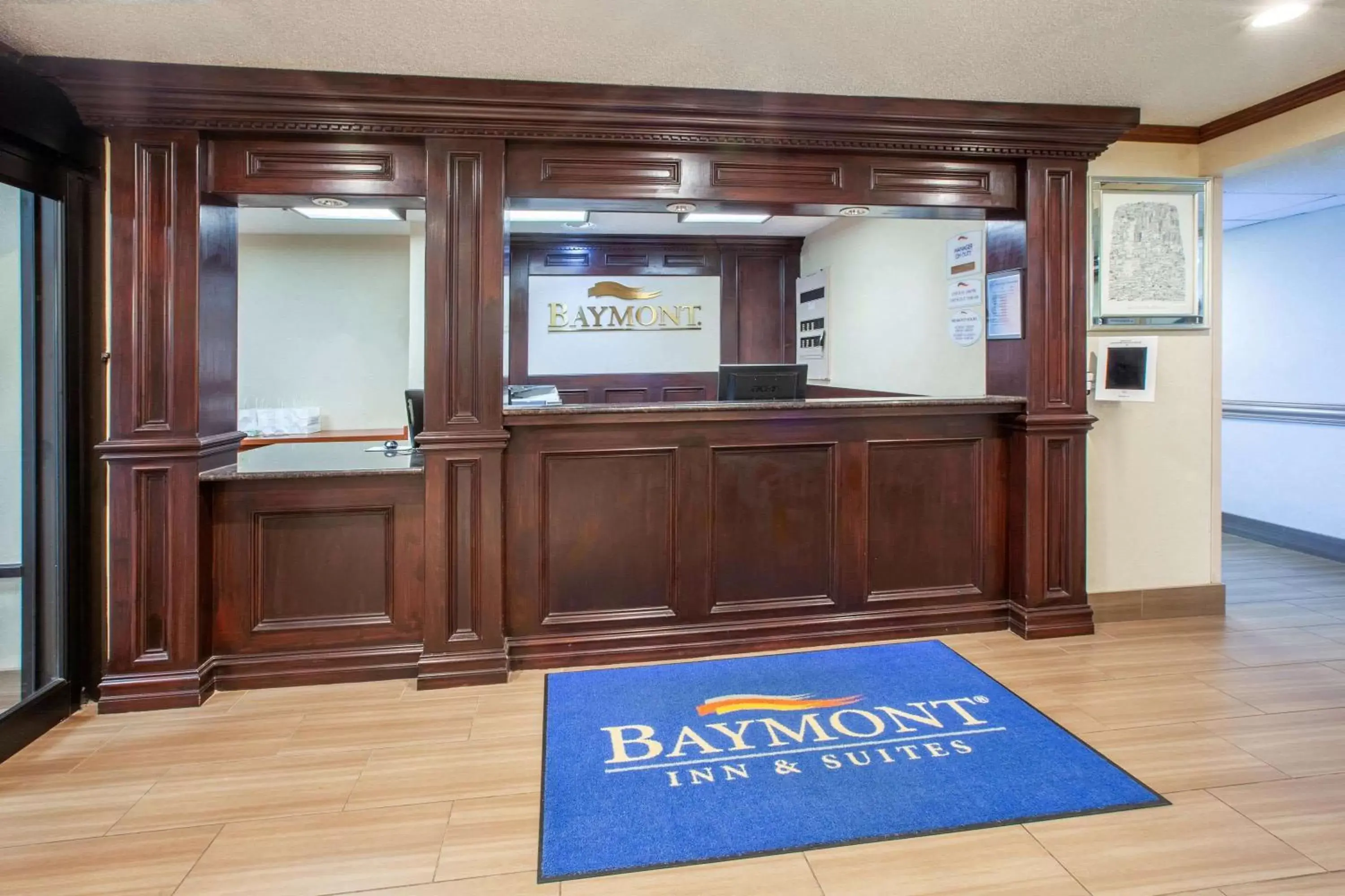 Lobby or reception in Baymont by Wyndham Grand Rapids Airport Lobby or reception in Baymont by Wyndham Grand Rapids Airport