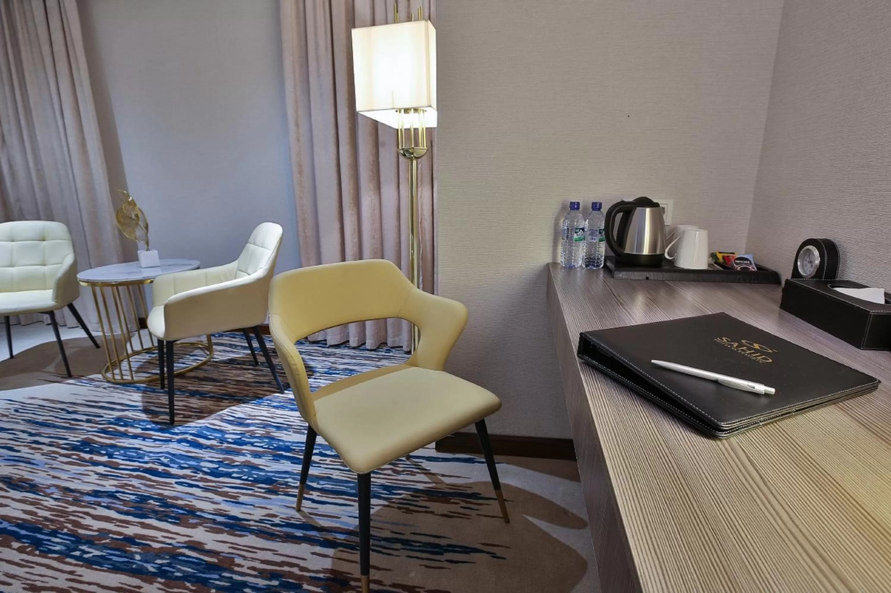 Seating area in Sahid Zarafshon