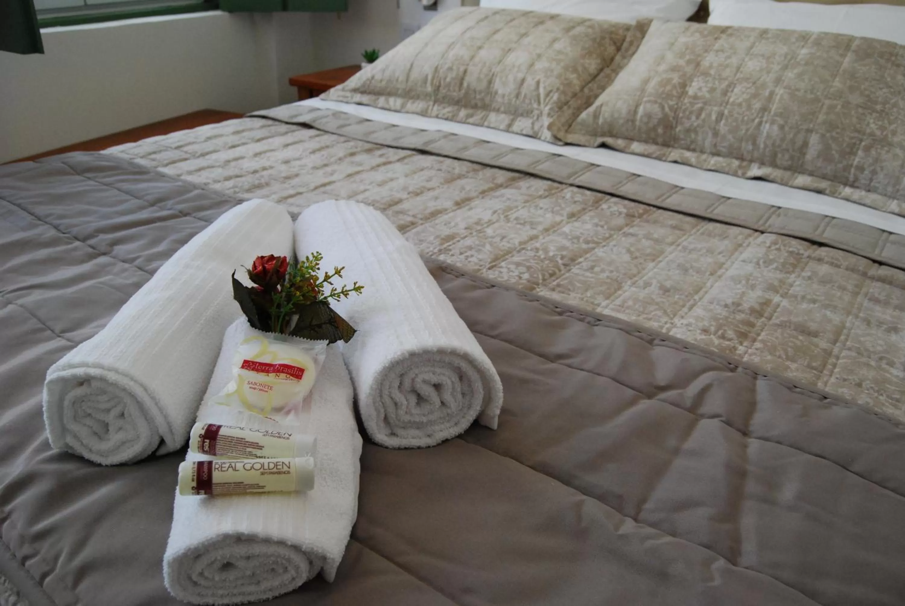 Decorative detail, Bed in Pousada Bahia Pelô