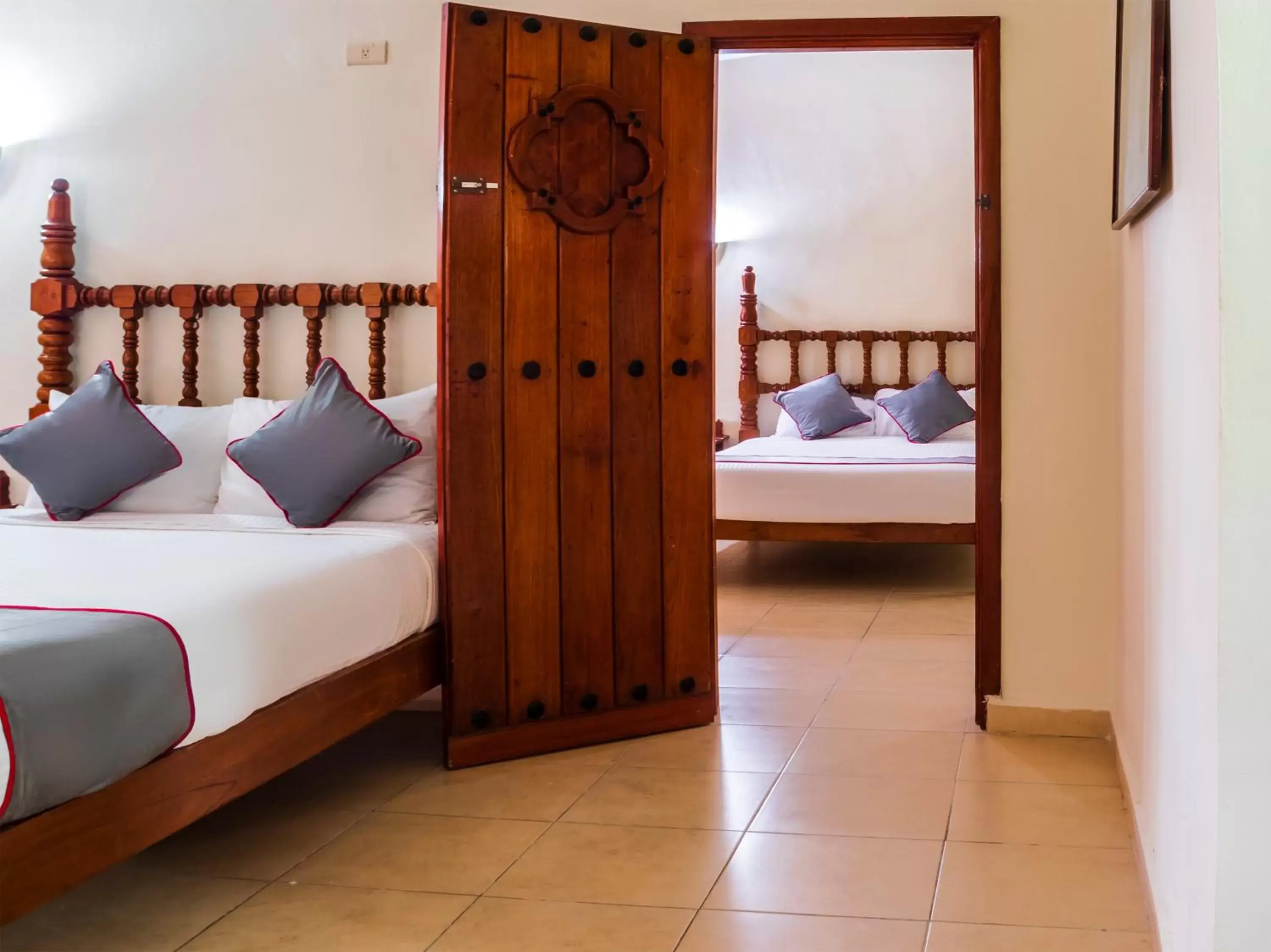 Bedroom, Bed in Collection O Hotel Mocambo, Boca del Río