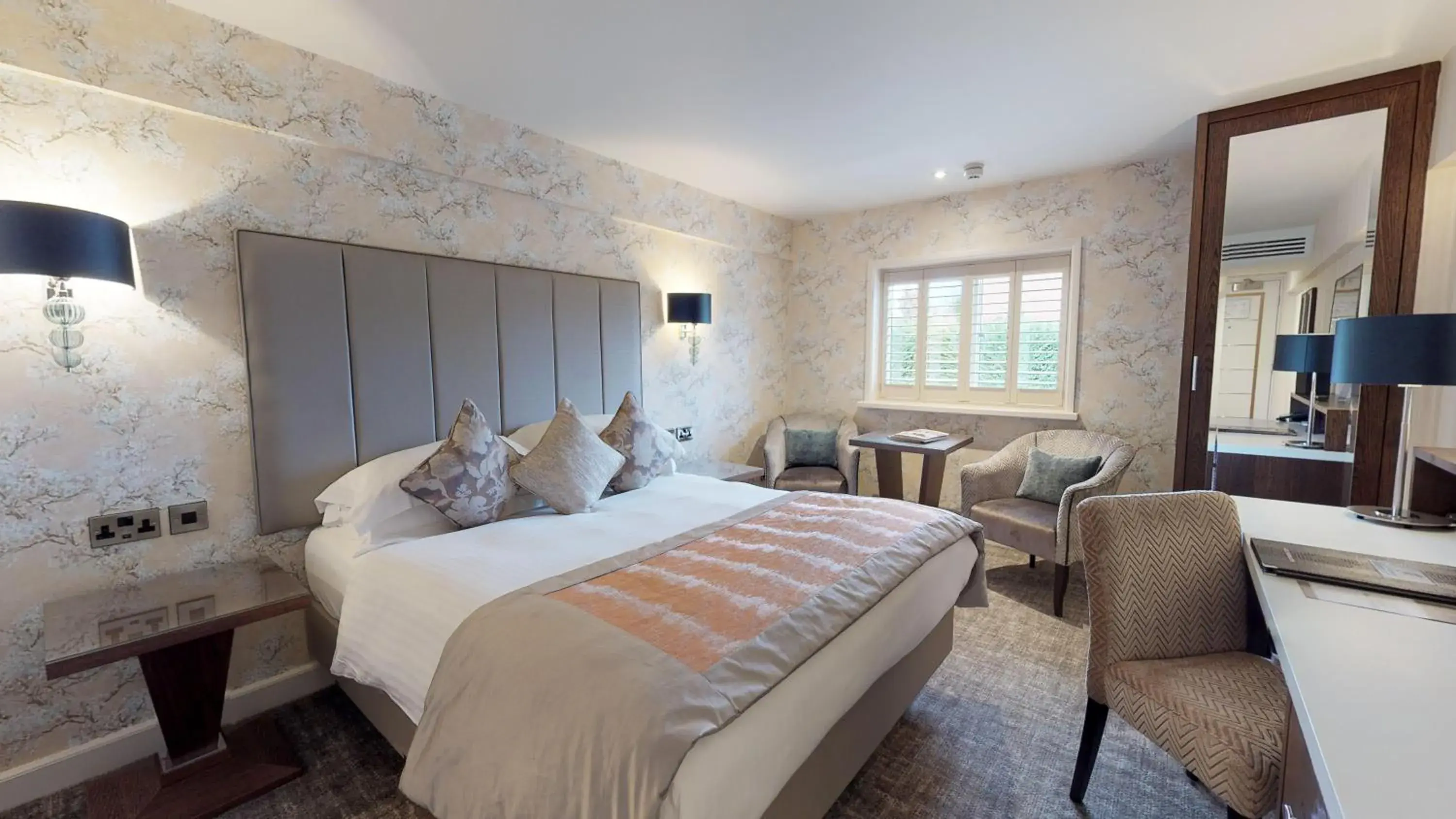 Bed in Grosvenor Pulford Hotel & Spa