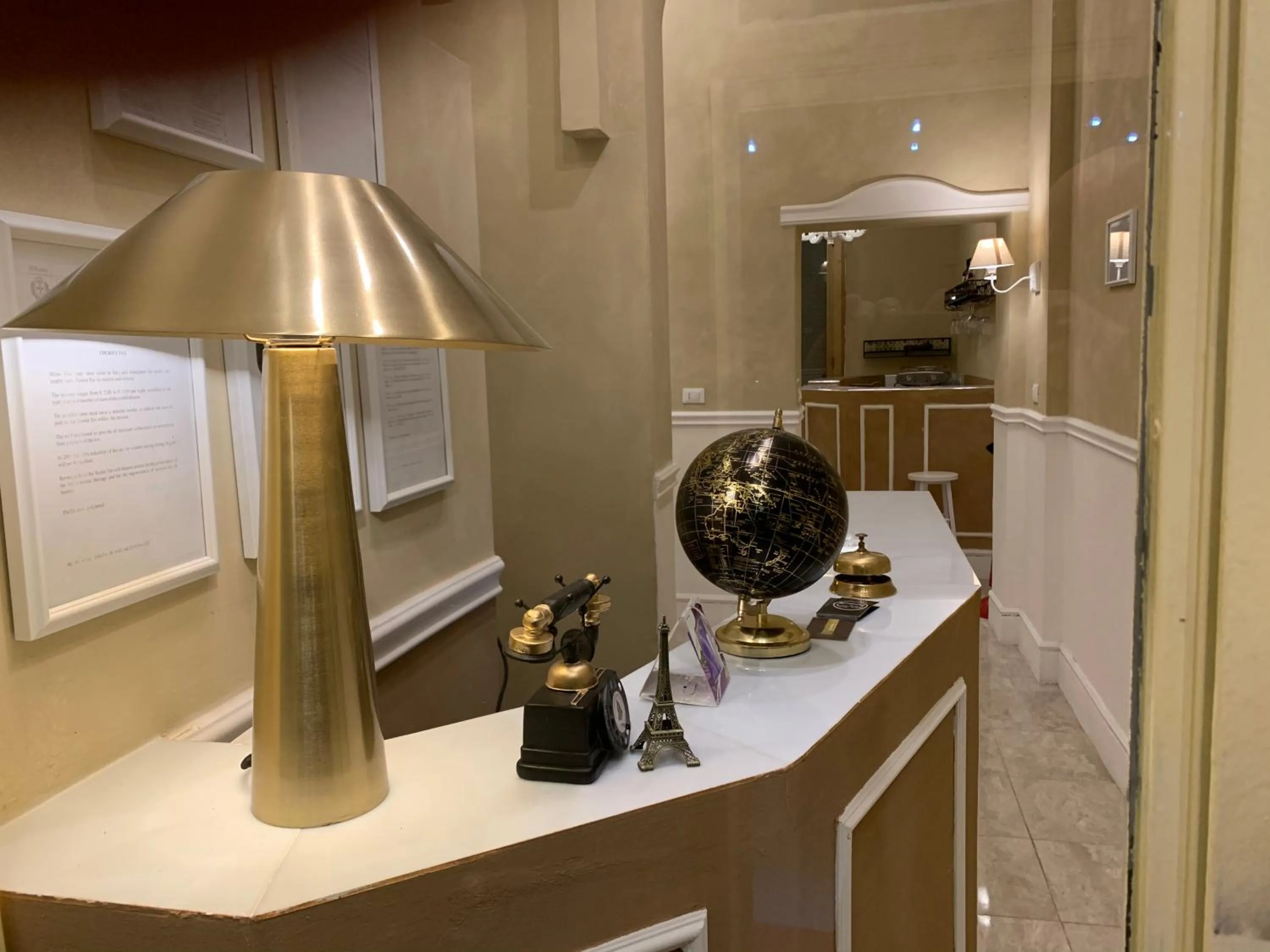 Lobby or reception in Boutique Hotel Calais Milano