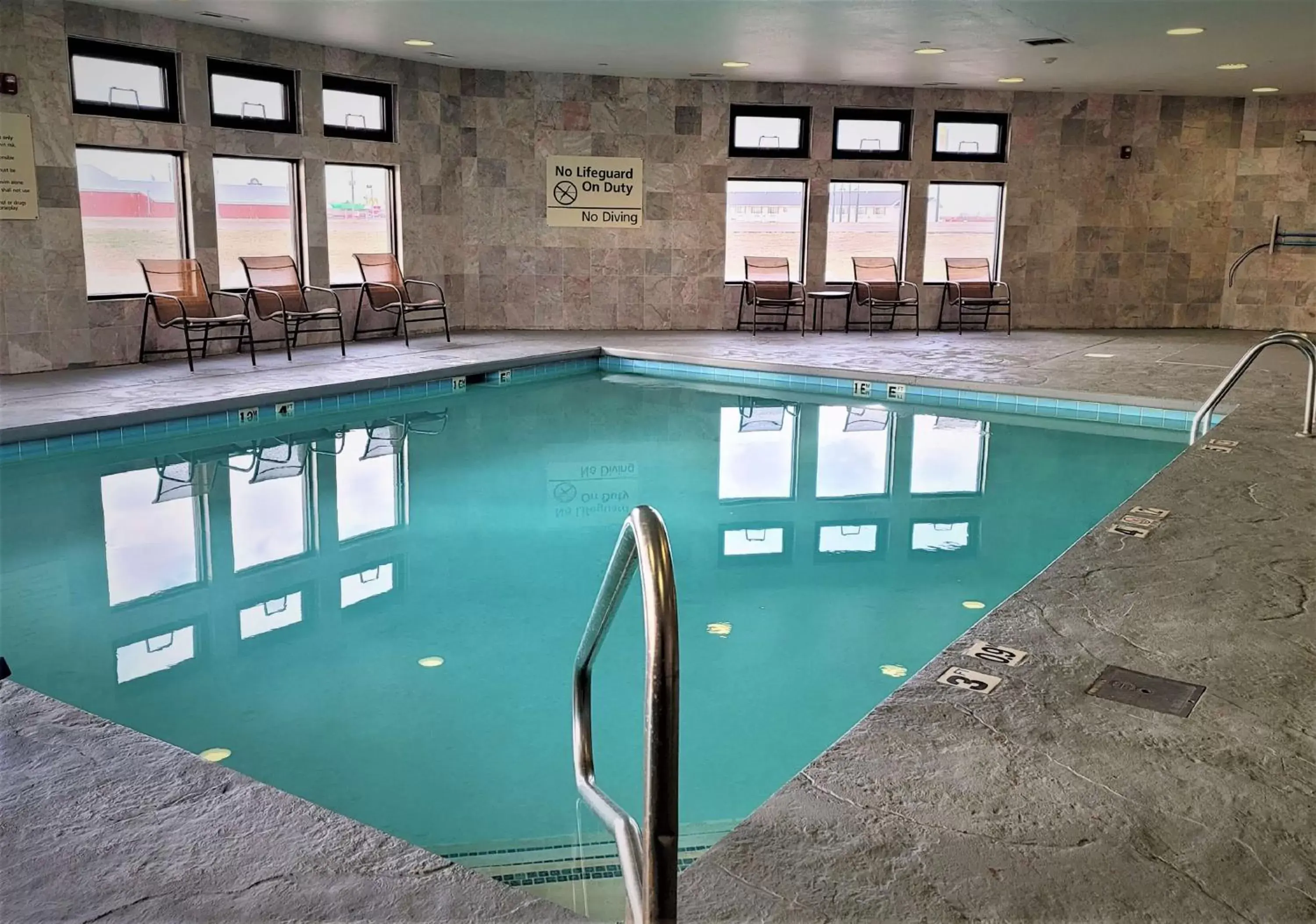 Pool view, Swimming Pool in Hampton Inn Hays-North of I-70