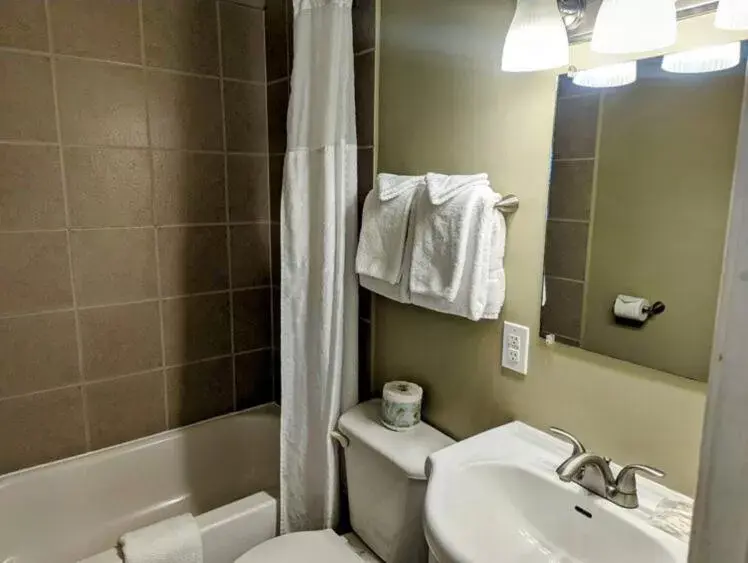 Bathroom in Alpine Inn & Suites