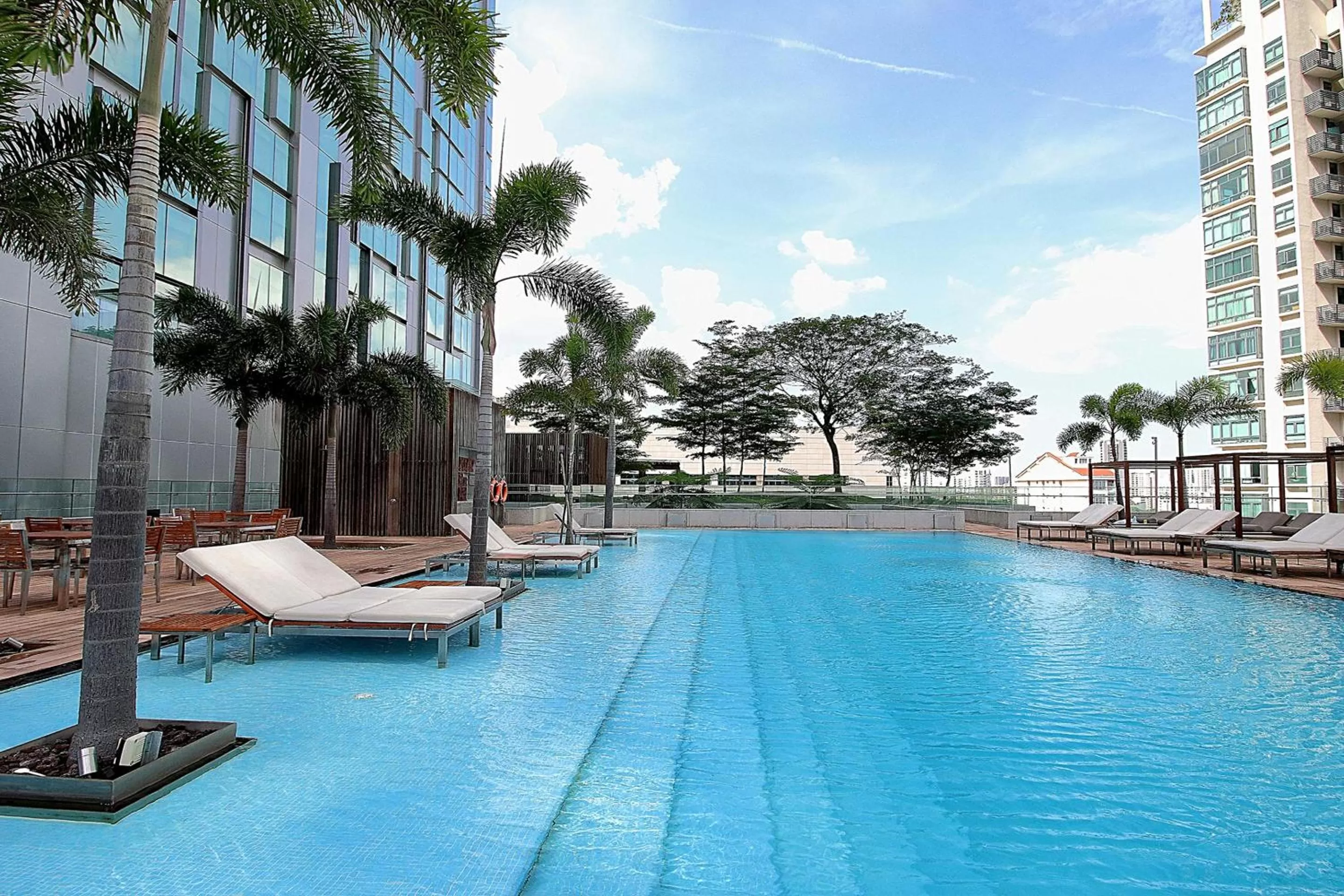 Swimming pool in Oasia Hotel Novena, Singapore by Far East Hospitality