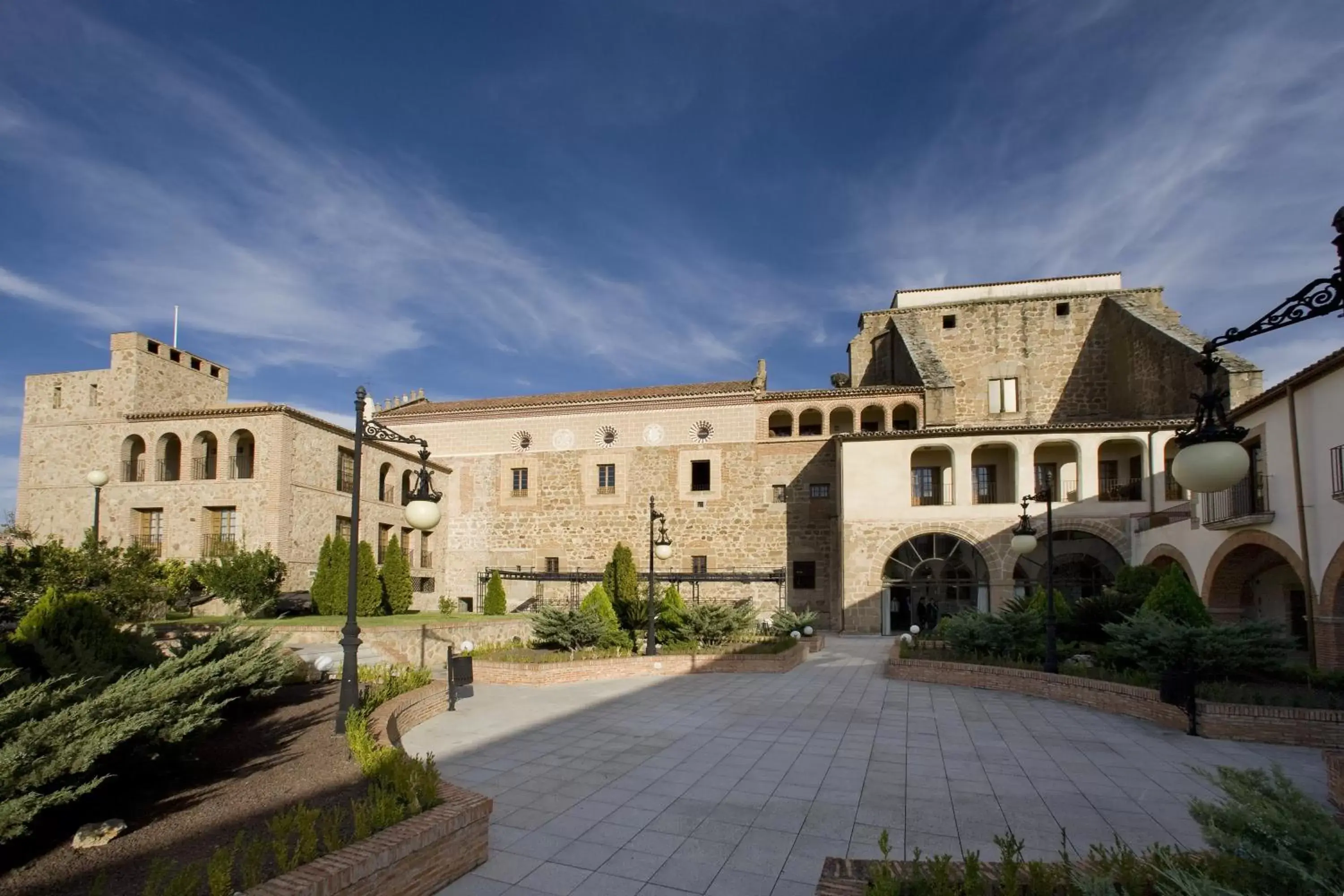 Garden, Property Building in Parador de Plasencia