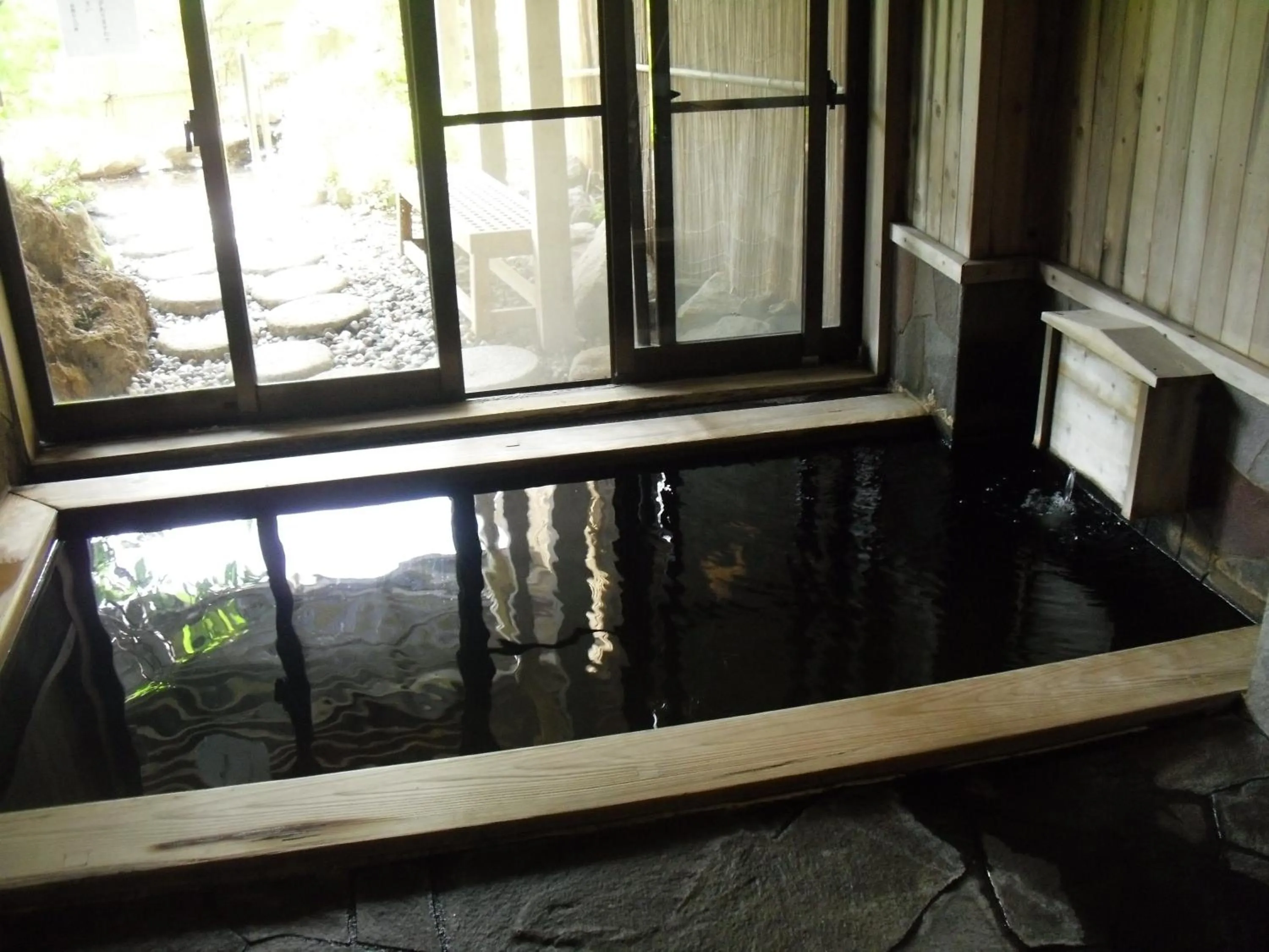 Hot Spring Bath in Ryokan Warabino