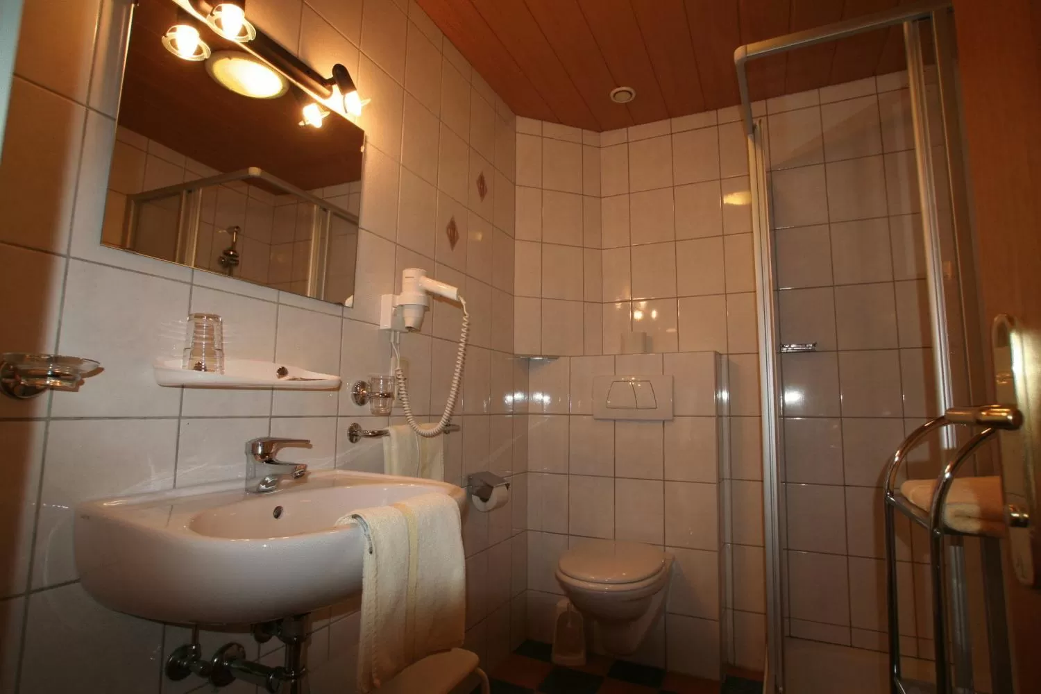 Bathroom in Hotel Engl