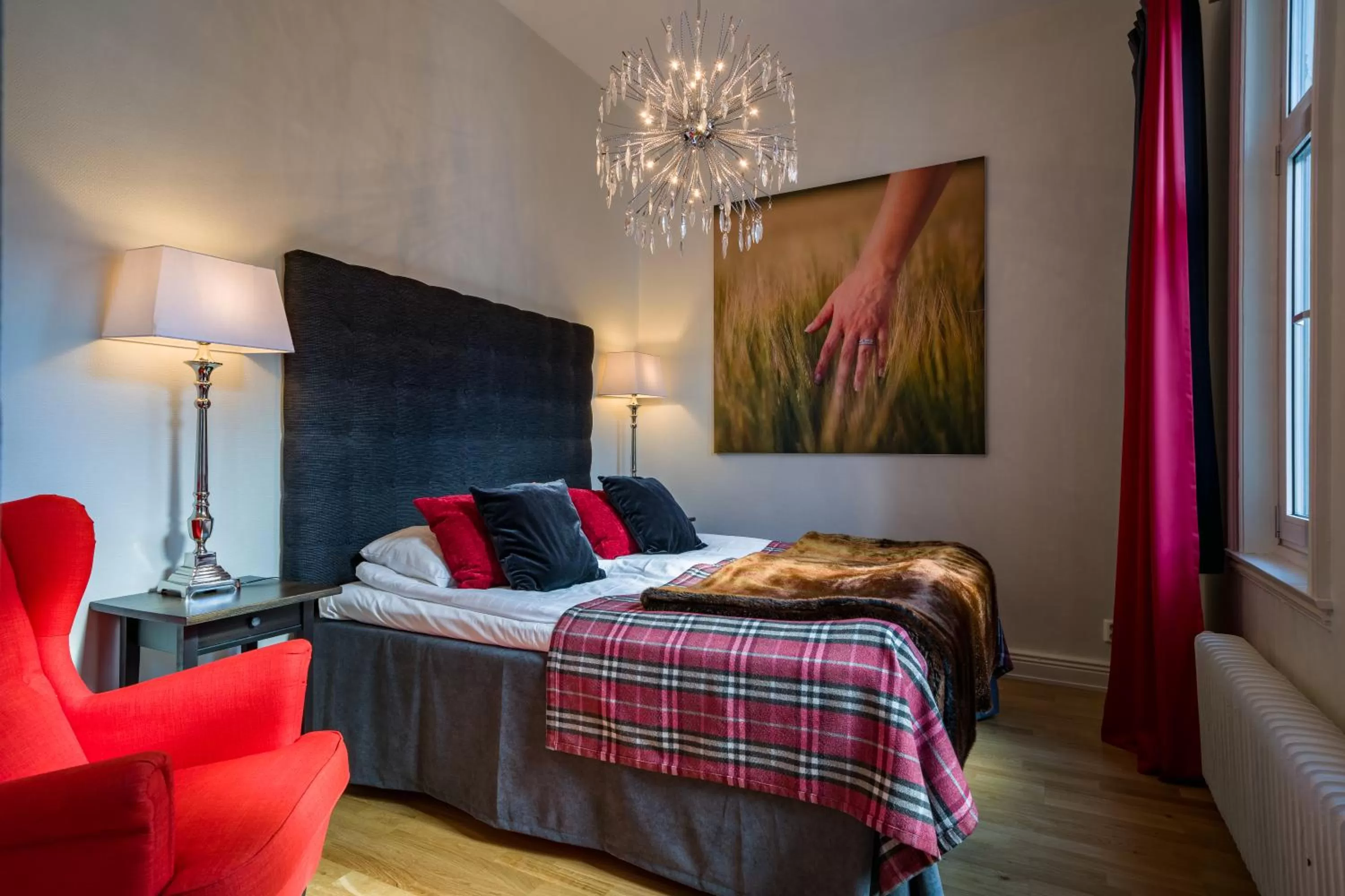 Photo of the whole room, Bed in Scandic Arvika