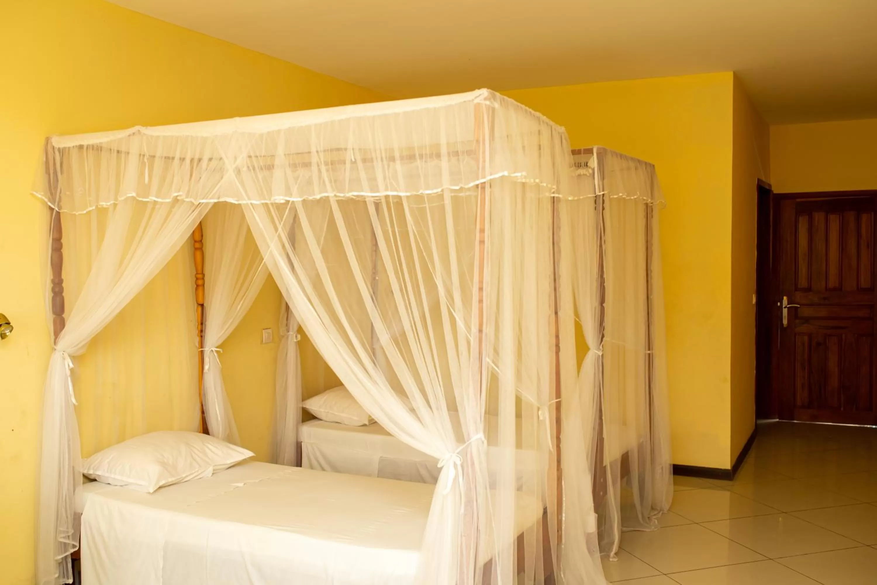 Bed in Amazone Hotel Tulear