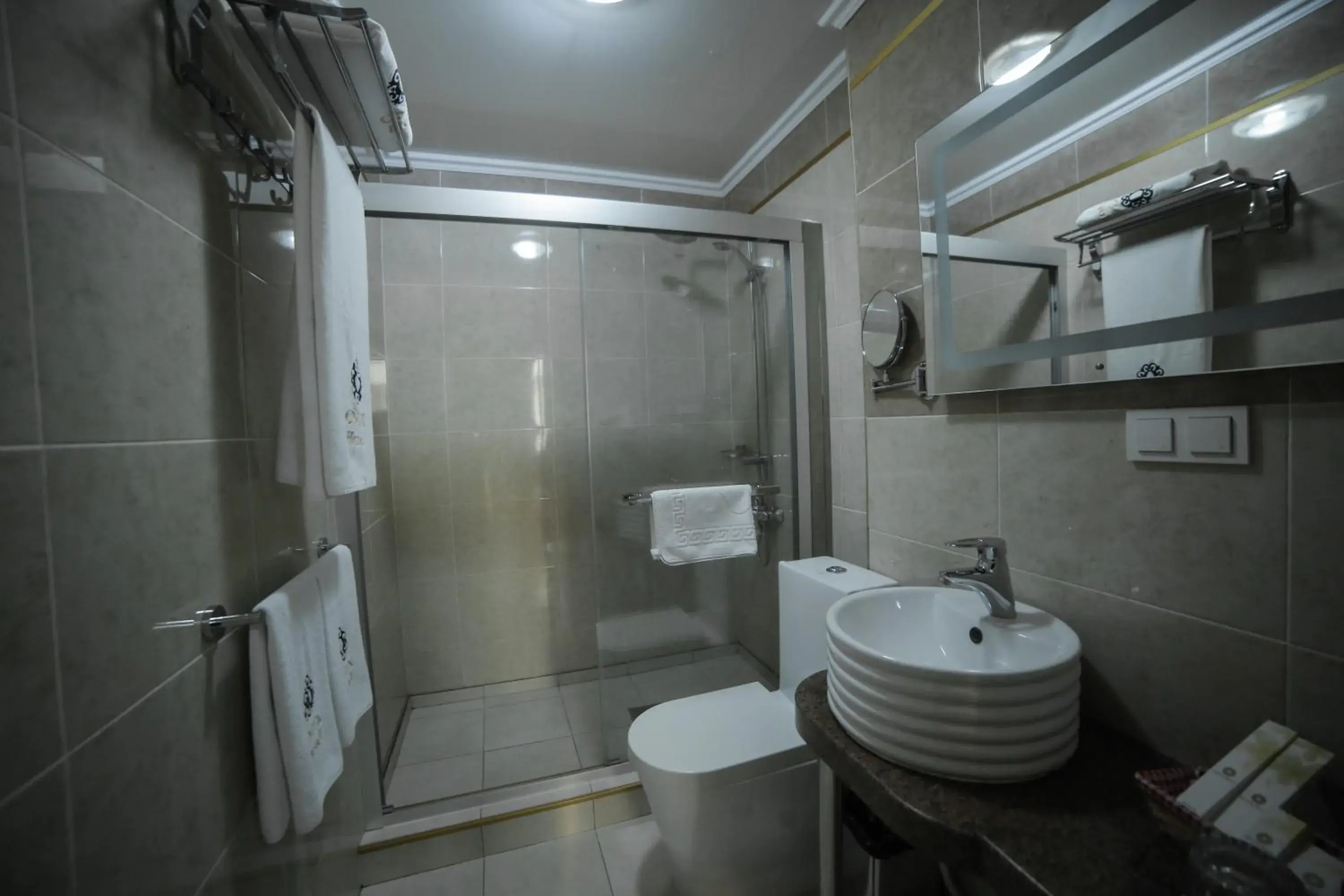 Shower, Bathroom in Onyx Hotel Bishkek