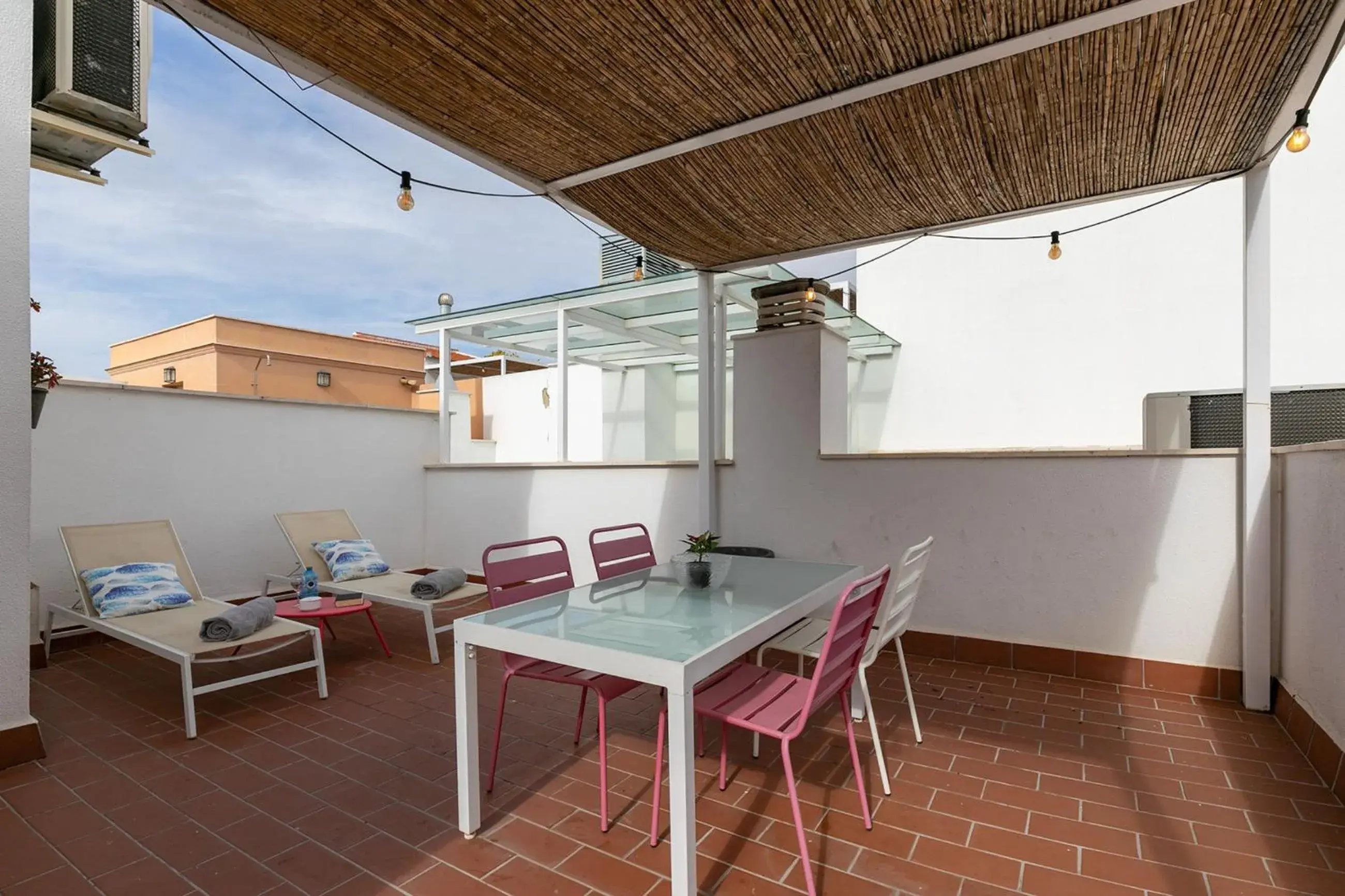 Patio in Holiday Rentals Tempa Museo