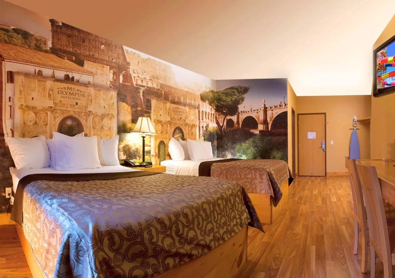 Photo of the whole room, Bed in MT. OLYMPUS WATER PARK AND THEME PARK RESORT