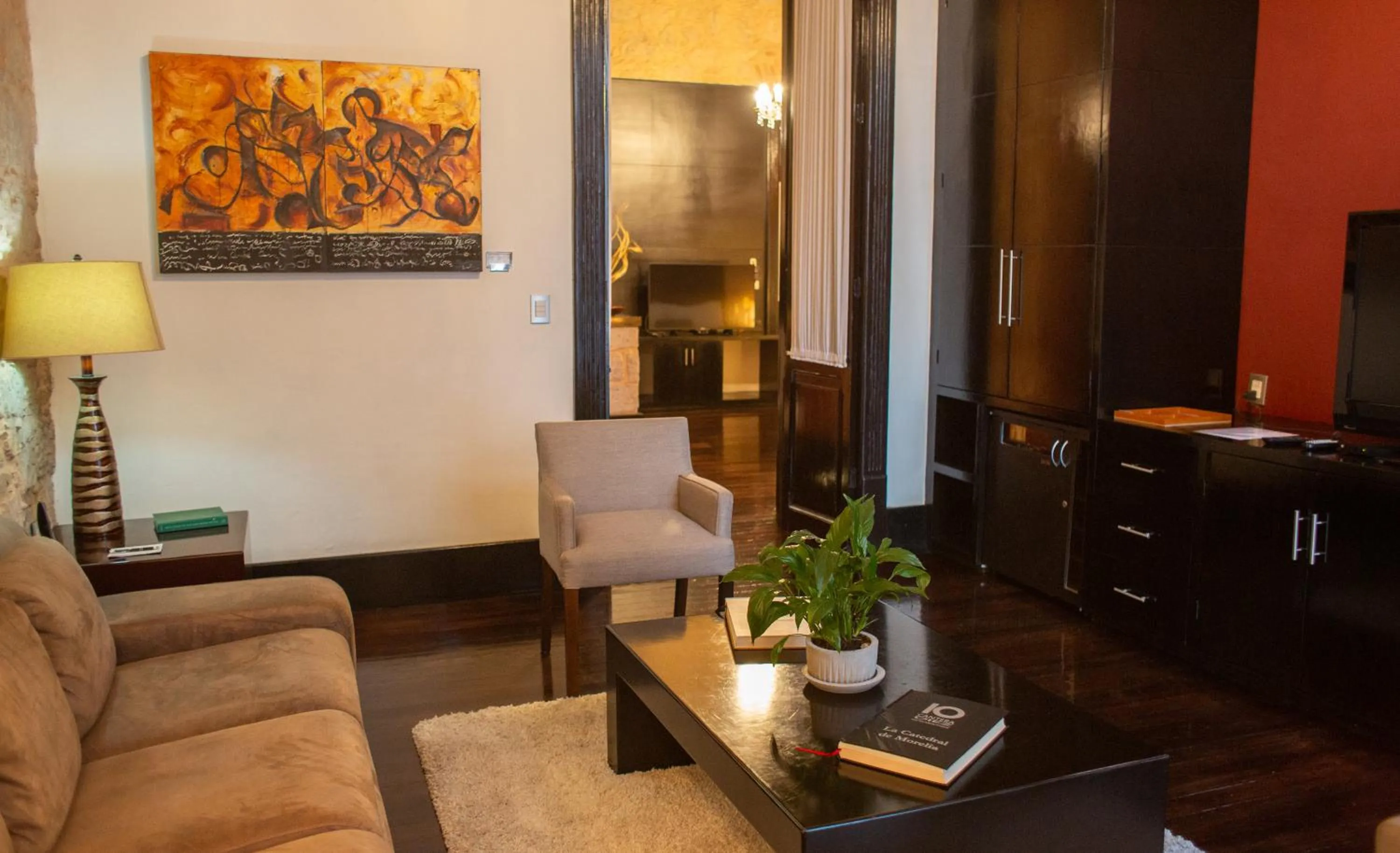 Living room in Cantera 10 Hotel Boutique