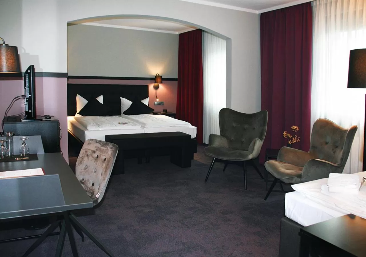 Photo of the whole room, Bed in AVIA Hotel