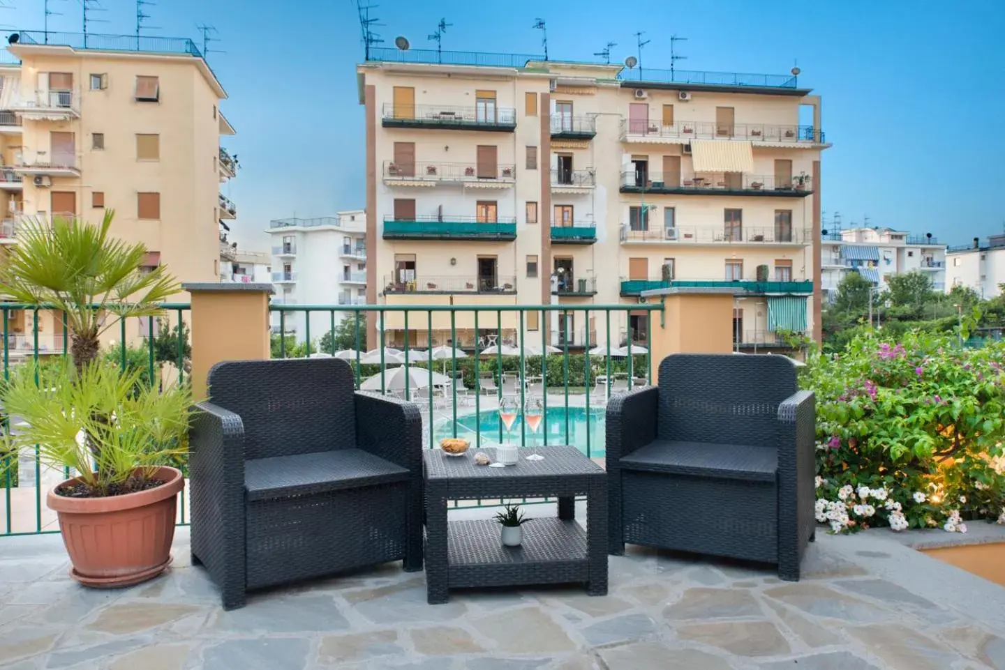 Balcony/Terrace in Hotel Leone