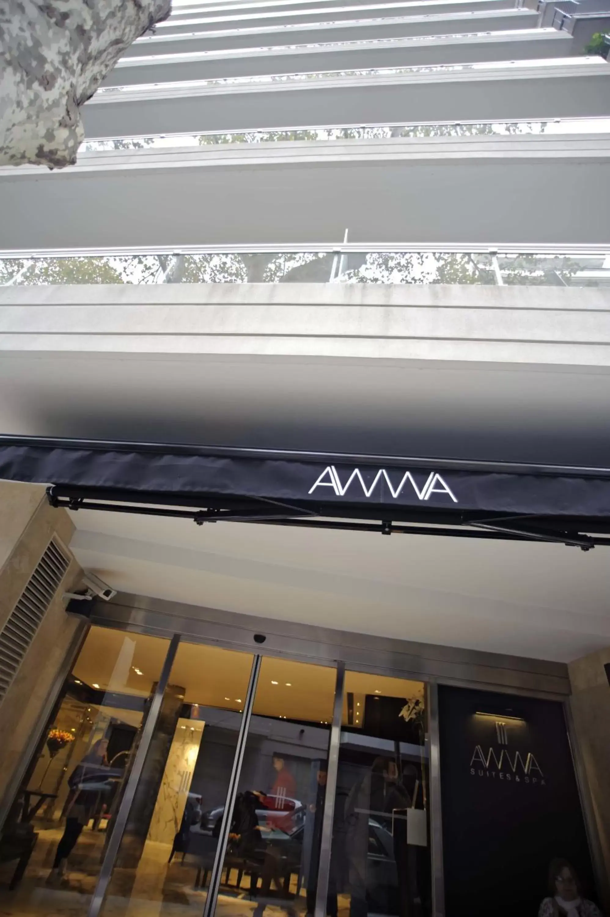 Facade/entrance in Awwa Suites & Spa