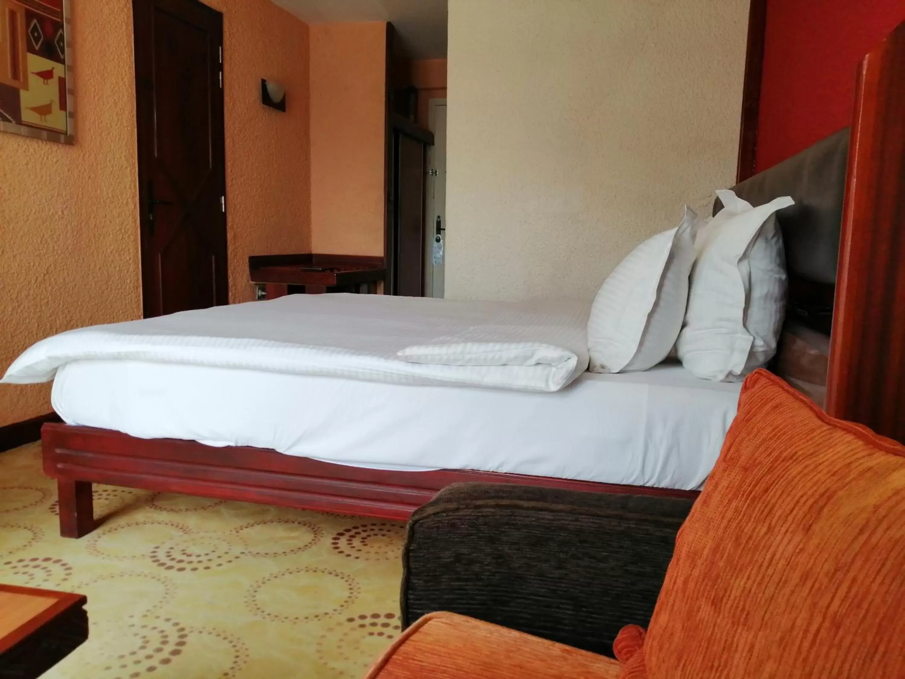 Bed in Hotel Jardin Savana Dakar