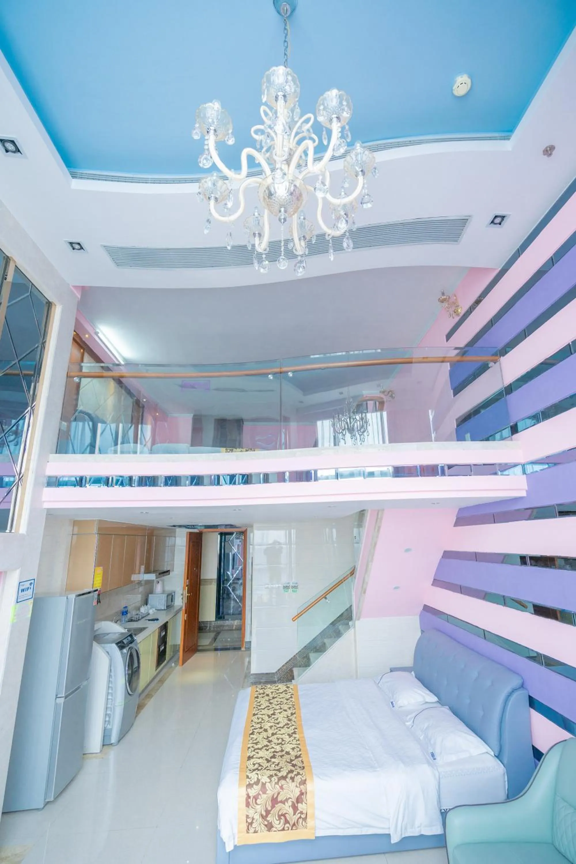 bunk bed in Guangzhou Hakka Apartment Beijing Road