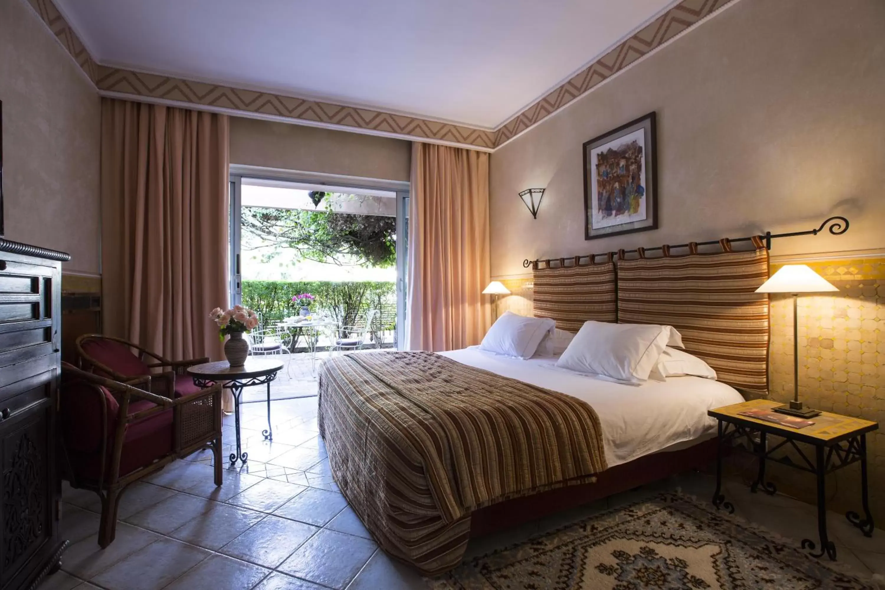 Photo of the whole room, Bed in Es Saadi Marrakech Resort - Hotel
