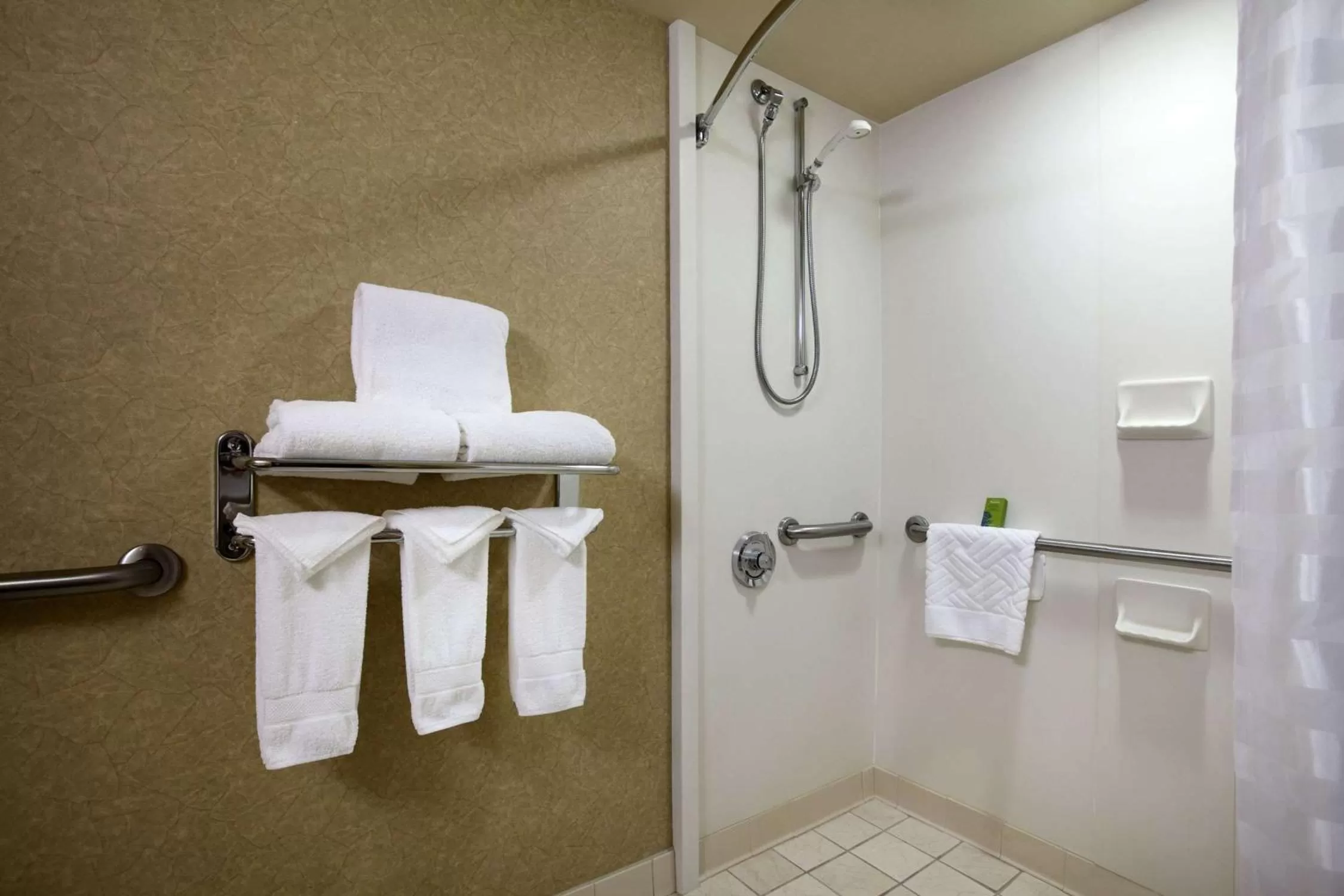 Bathroom in Embassy Suites by Hilton Raleigh Durham Research Triangle