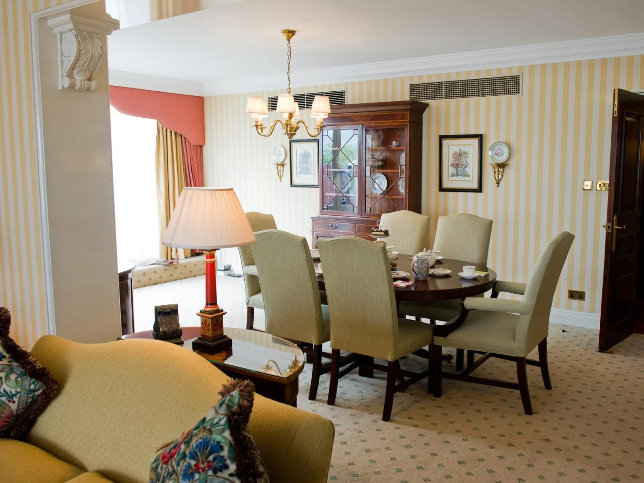 Decorative detail in Cheval Thorney Court at Hyde Park