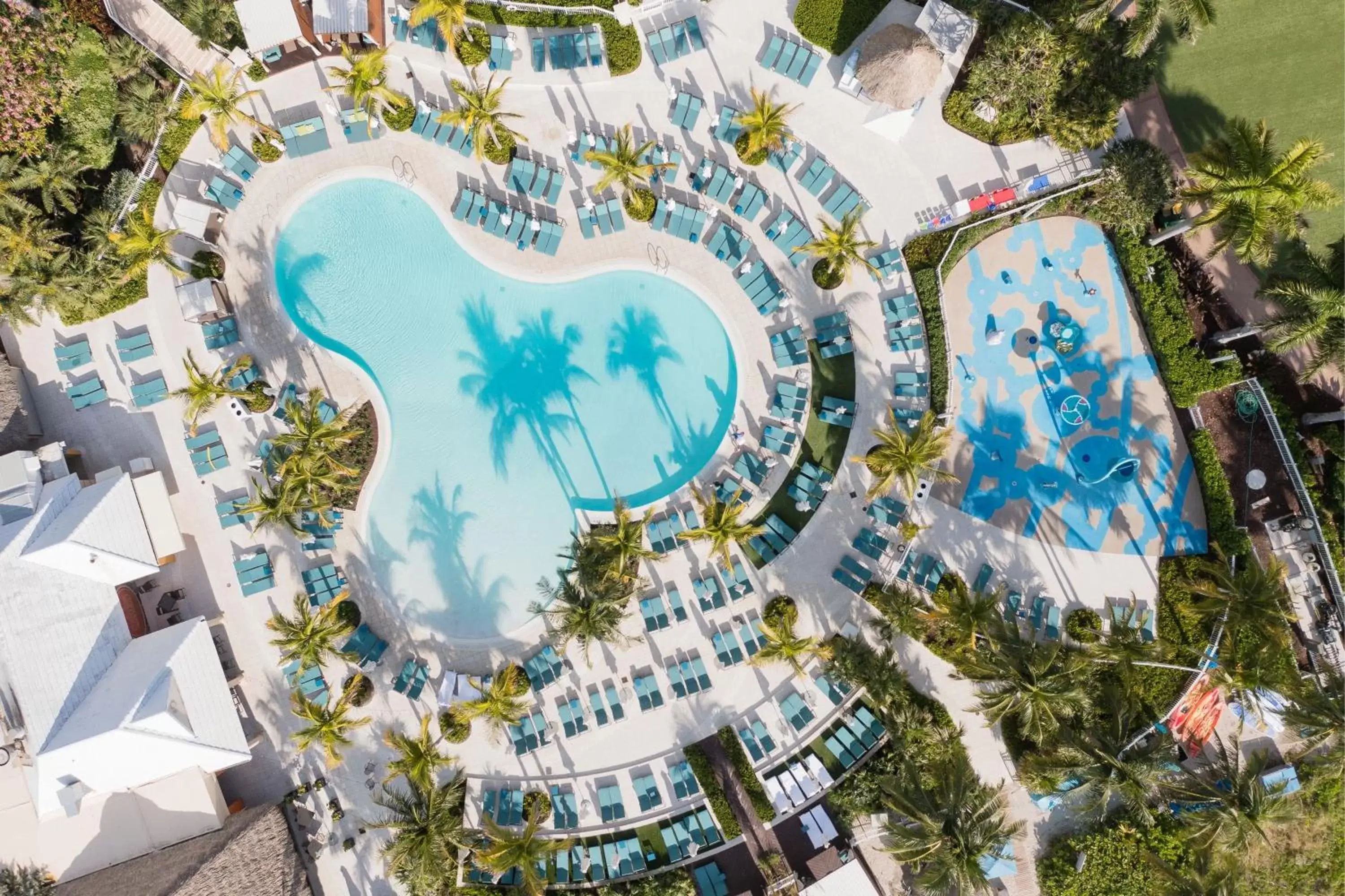 Swimming pool, Bird's-eye View in The Ritz Carlton Key Biscayne, Miami