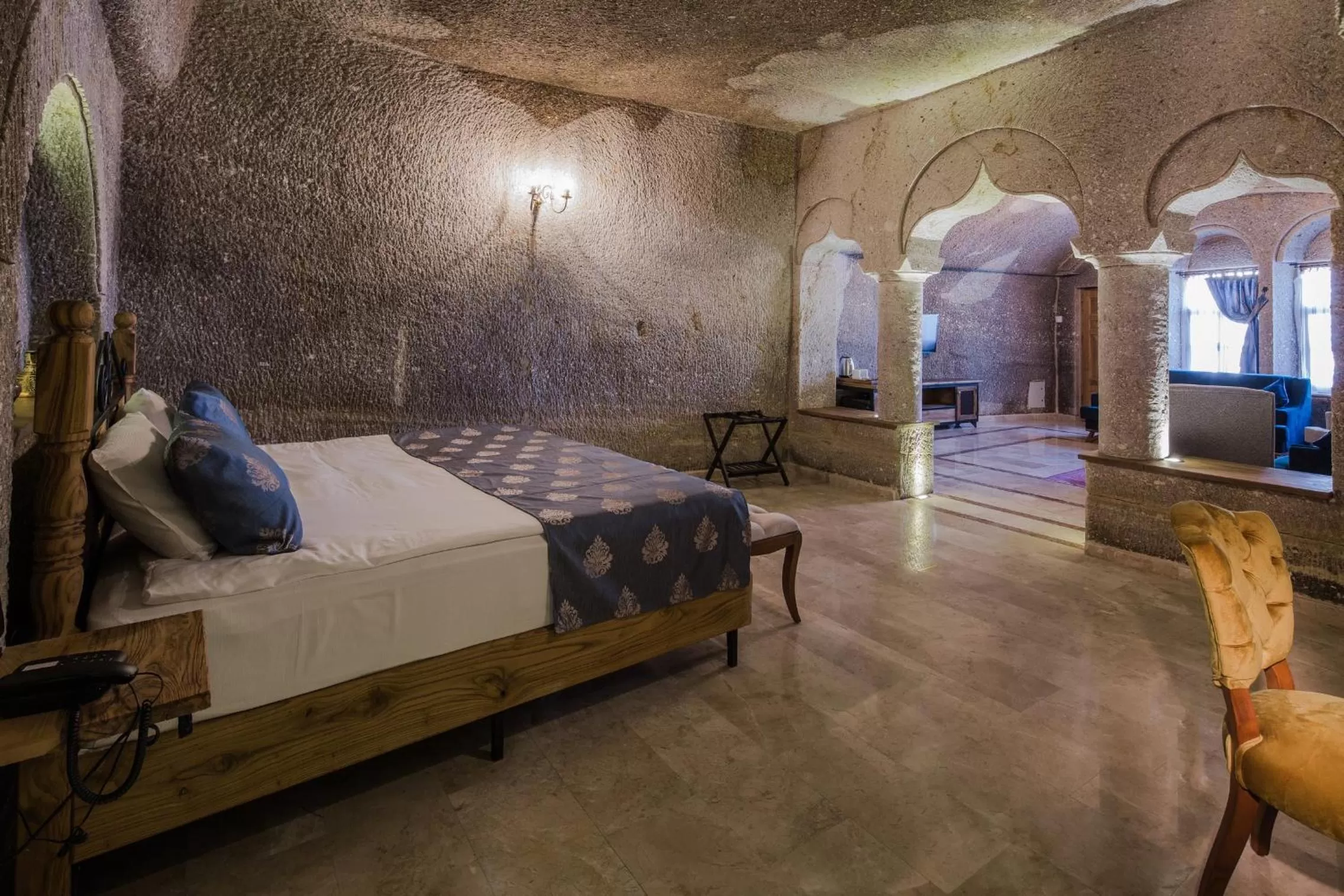 Property building, Bed in Lunar Cappadocia Hotel