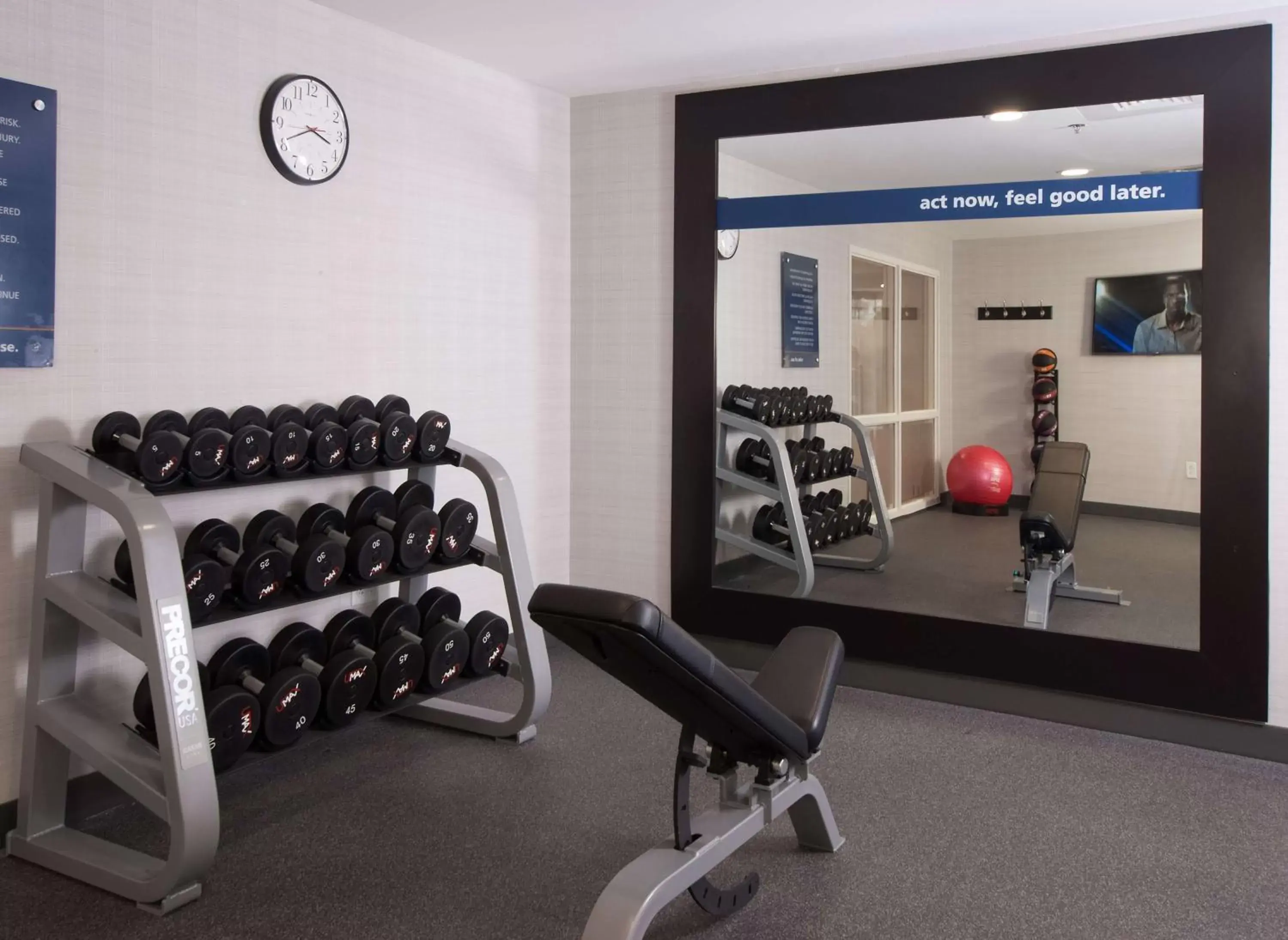 Fitness centre/facilities in Hampton Inn & Suites by Hilton Augusta-Washington Rd Fitness centre/facilities in Hampton Inn & Suites by Hilton Augusta-Washington Rd