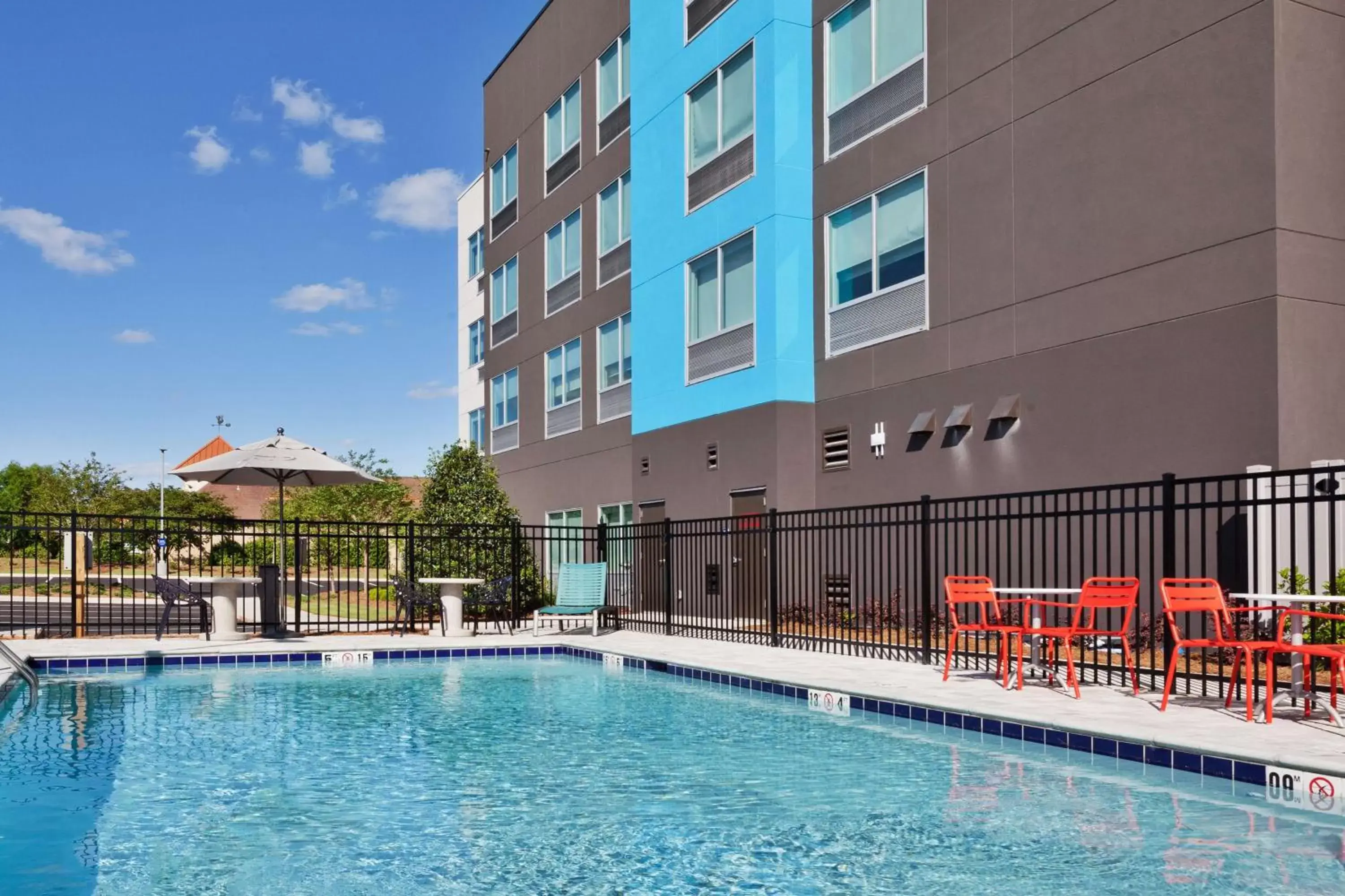 Pool view in Tru By Hilton Prattville Pool view in Tru By Hilton Prattville