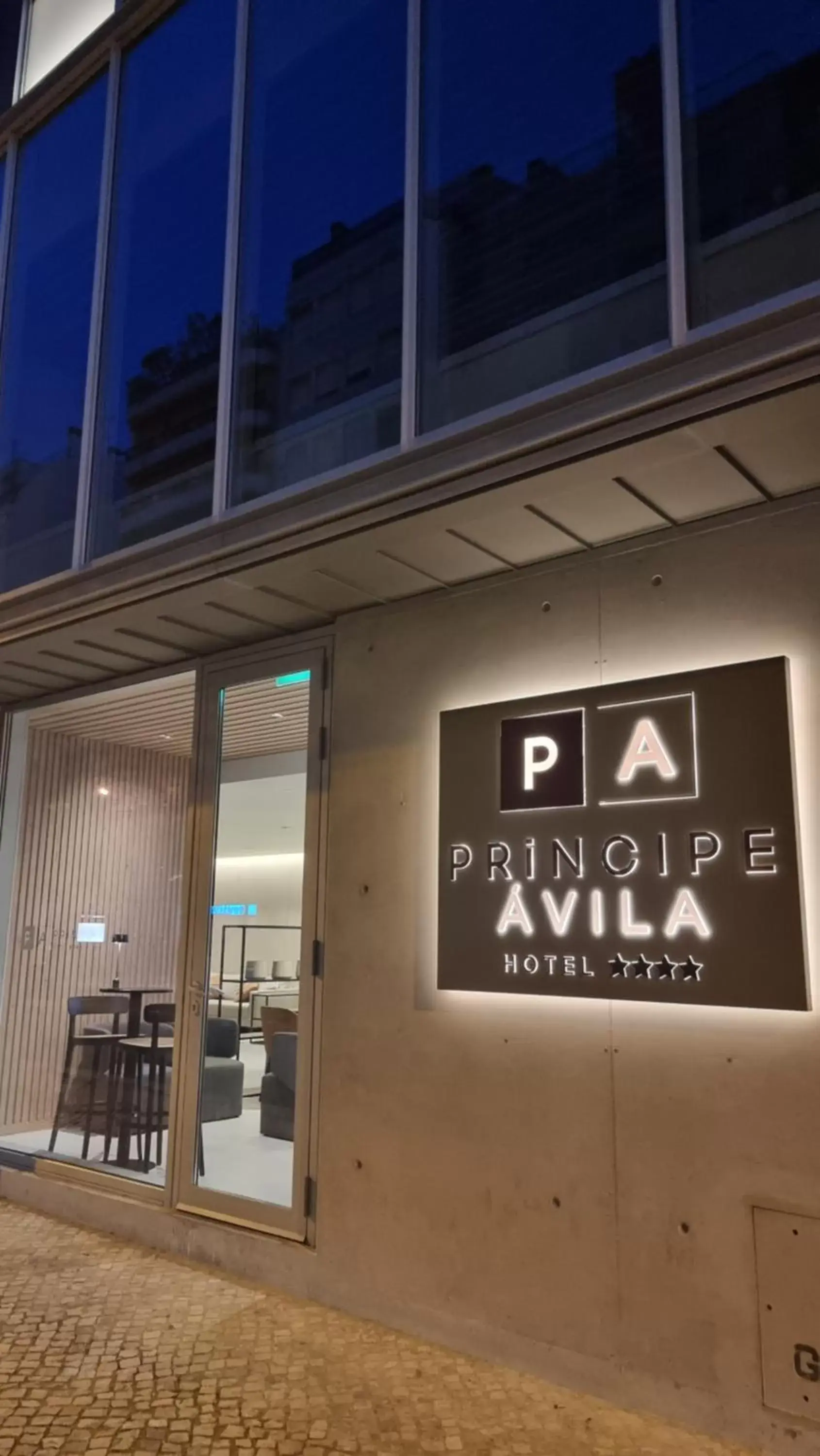 Property logo or sign in Hotel Principe Avila