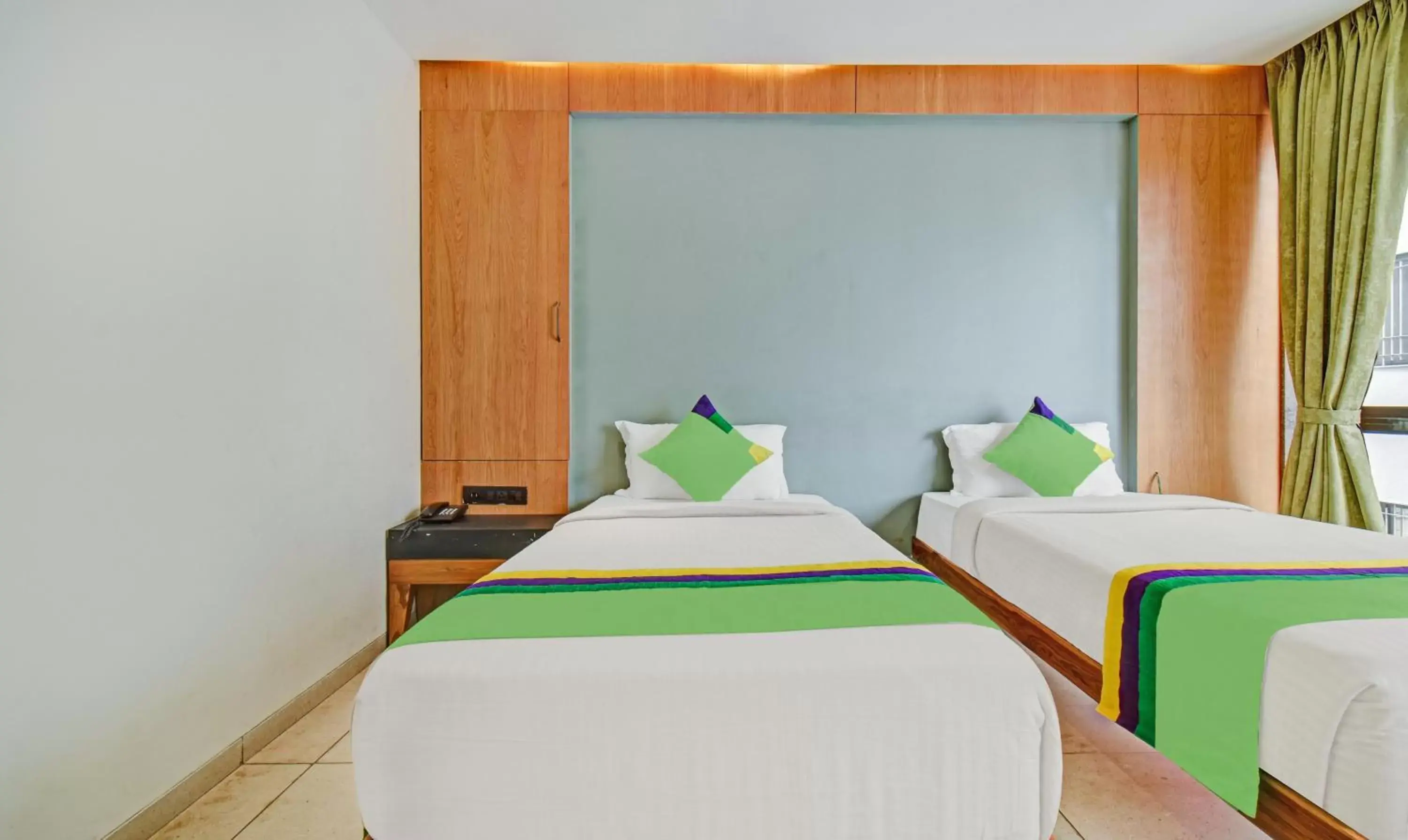 Bedroom, Bed in Treebo Aroma Executive Bedroom, Bed in Treebo Aroma Executive