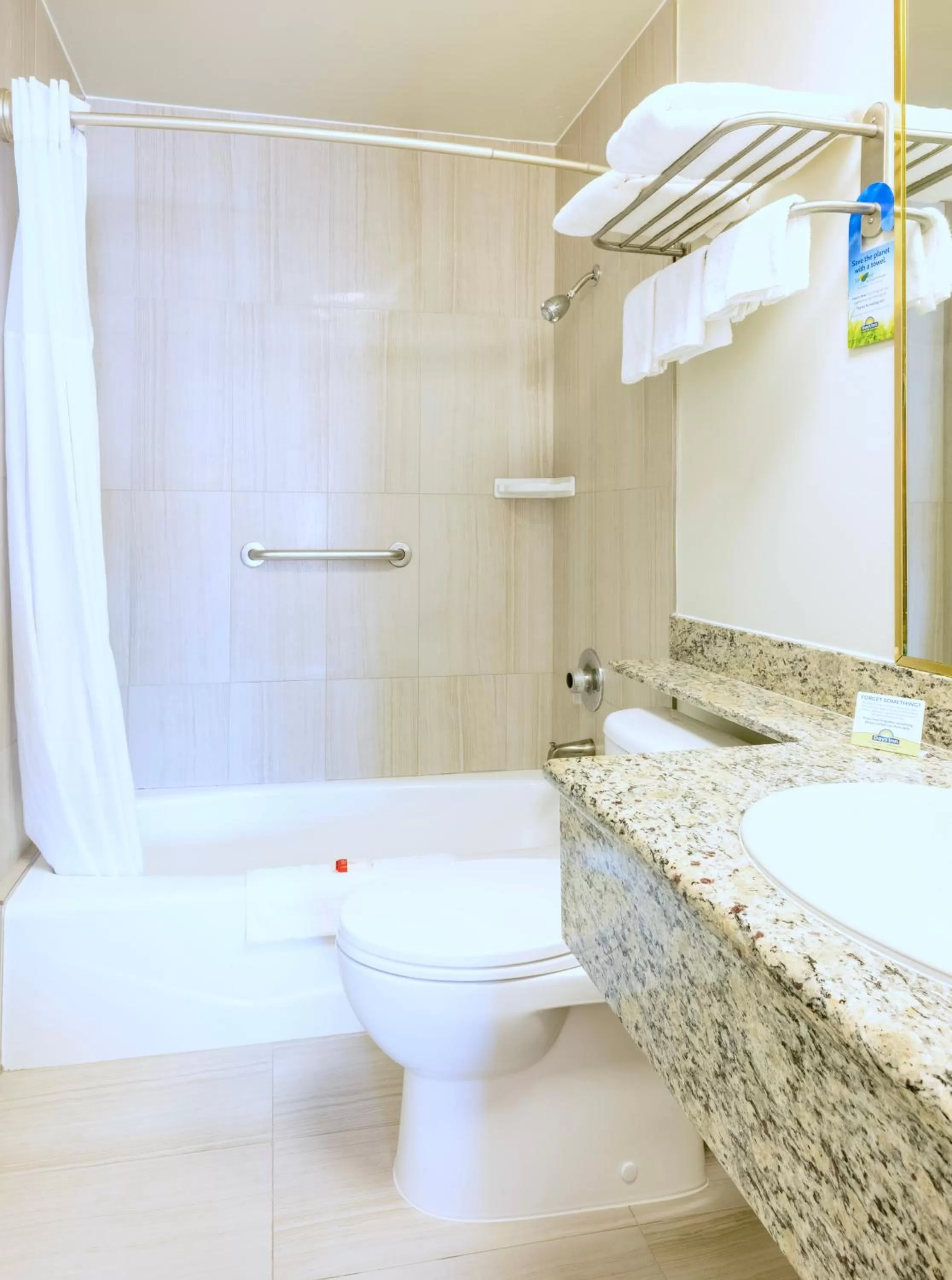 Bathroom in Days Inn by Wyndham Santa Monica