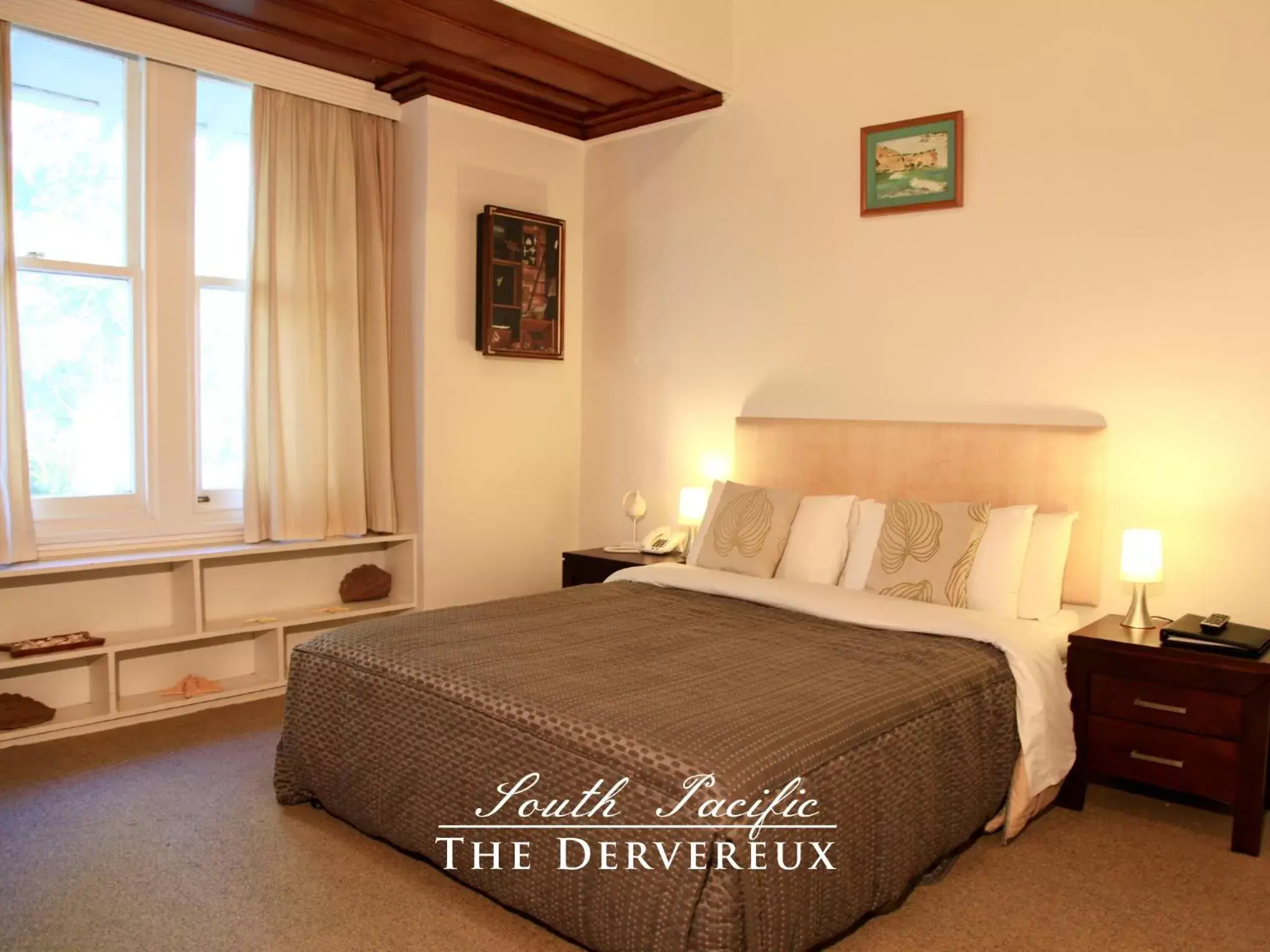Bed in The Devereux Boutique Hotel