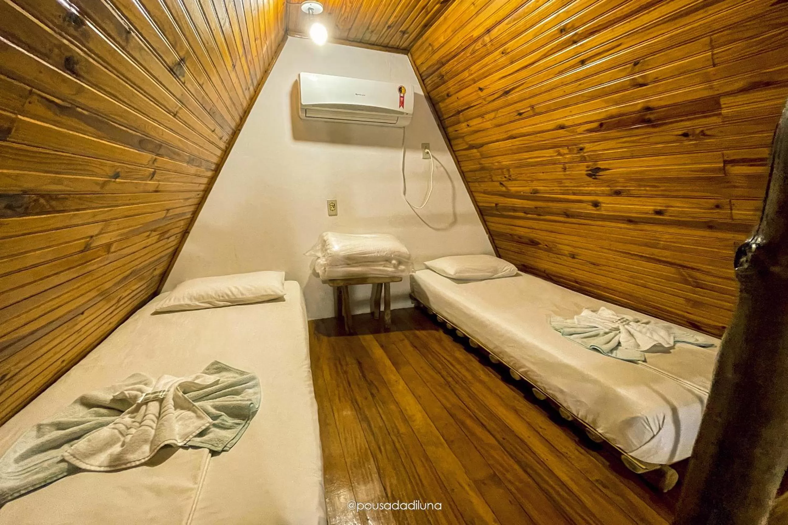 View (from property/room), Bed in Pousada Di Luna