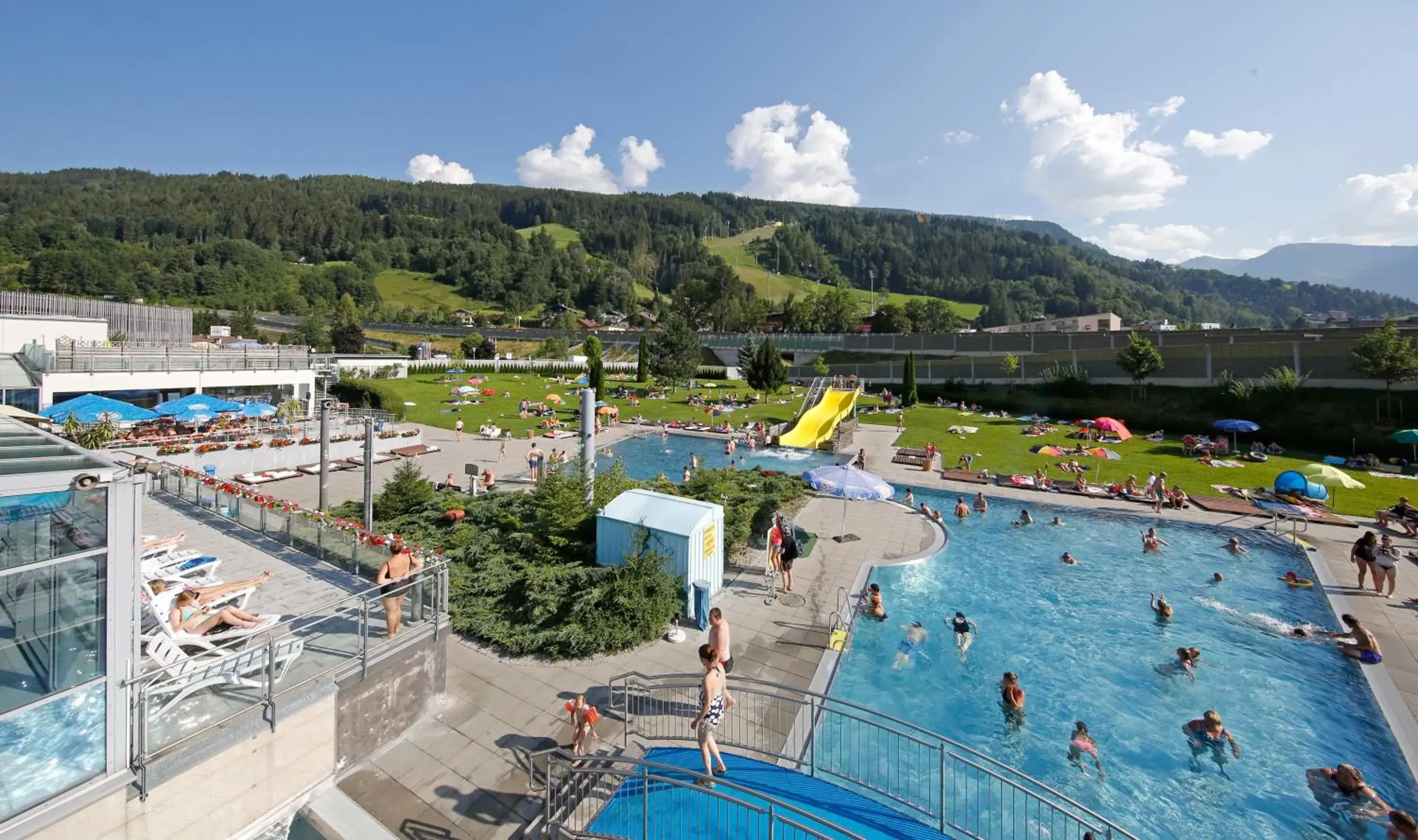 Open Air Bath, Pool View in JUFA Hotel Schladming