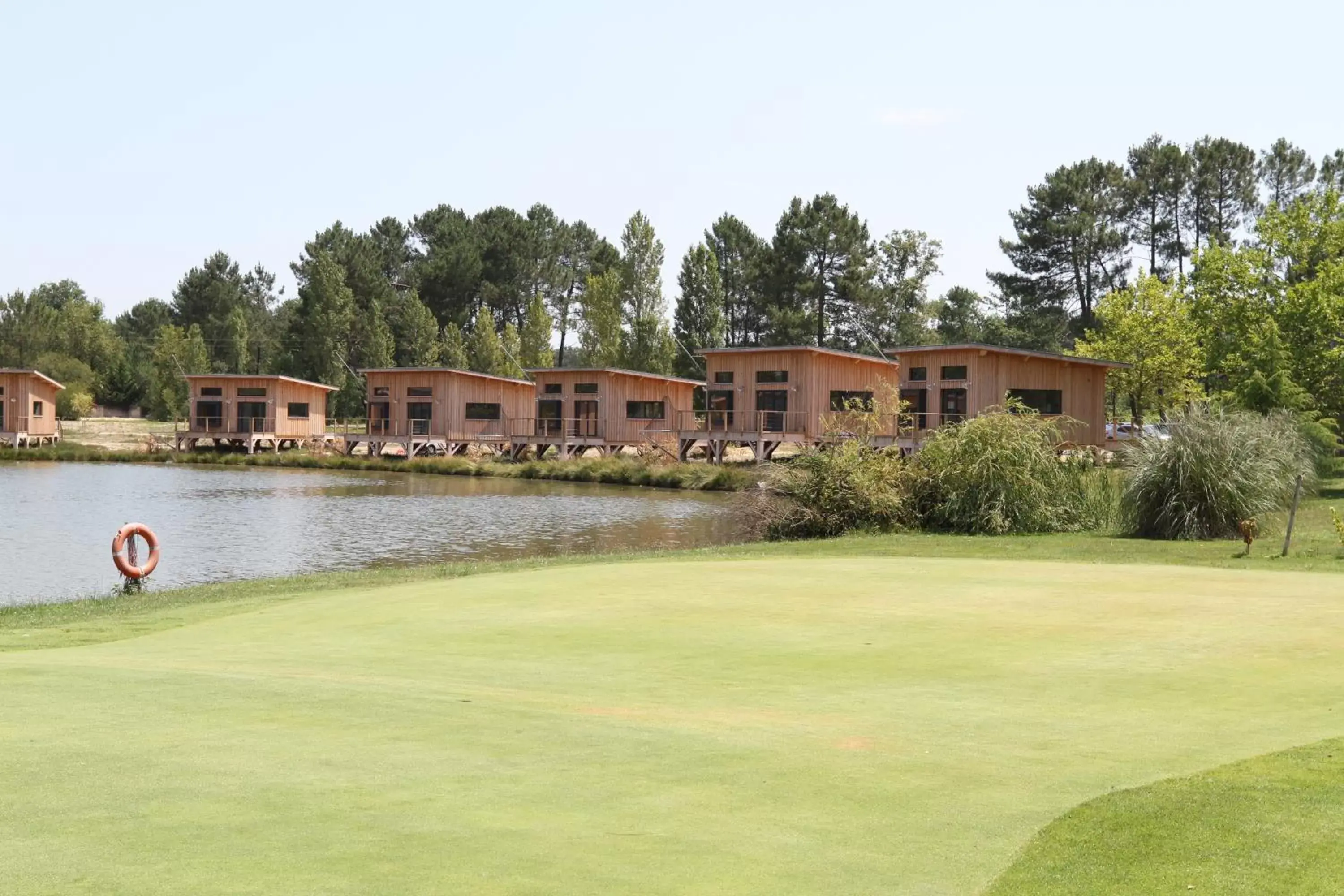 Facade/entrance, Property Building in EcoLodges Les Carrelets - Golf des Graves et du Sauternais