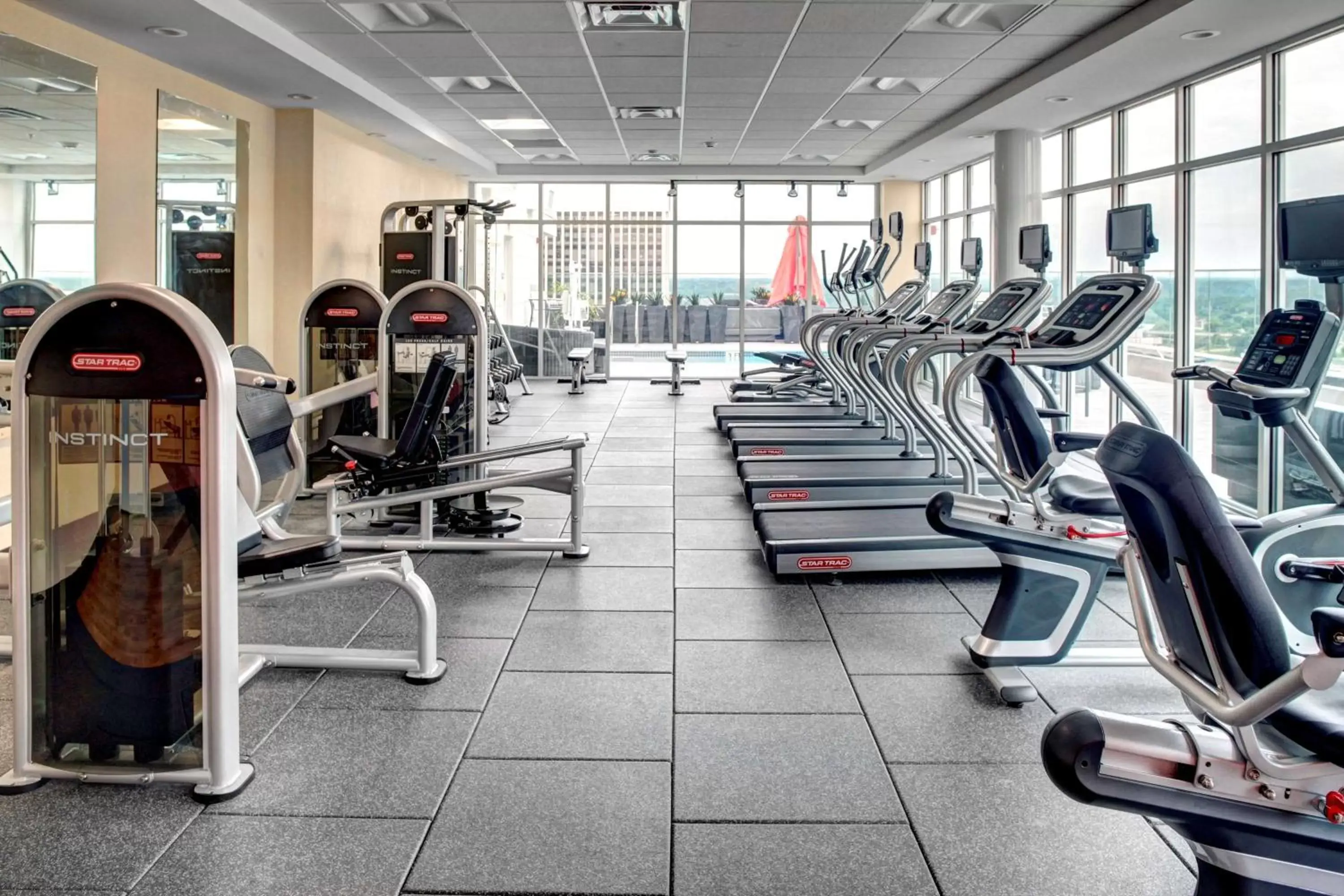 Fitness centre/facilities in Homewood Suites by Hilton Richmond-Downtown Fitness centre/facilities in Homewood Suites by Hilton Richmond-Downtown
