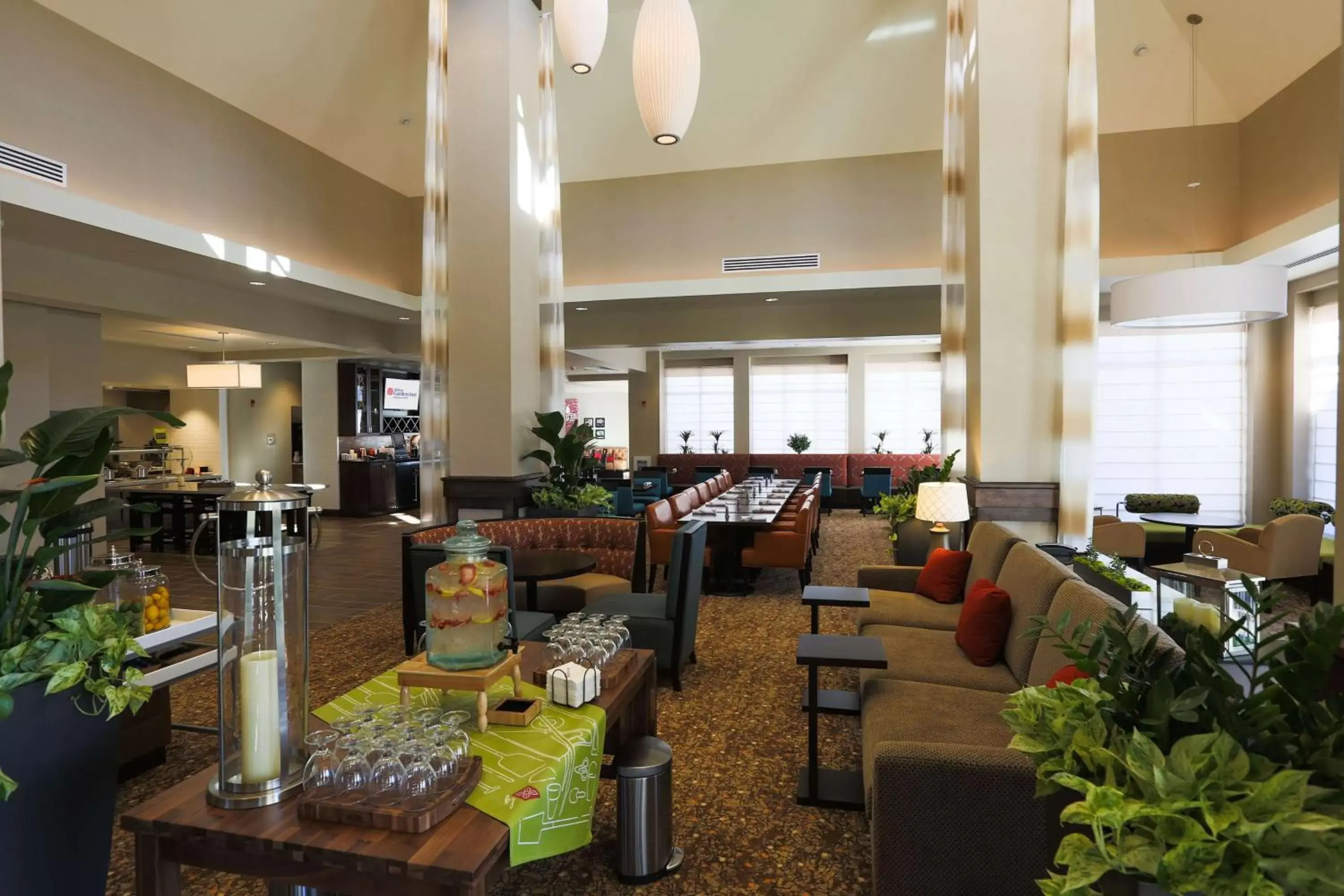 Lobby or reception, Restaurant/Places to Eat in Hilton Garden Inn Indiana at IUP