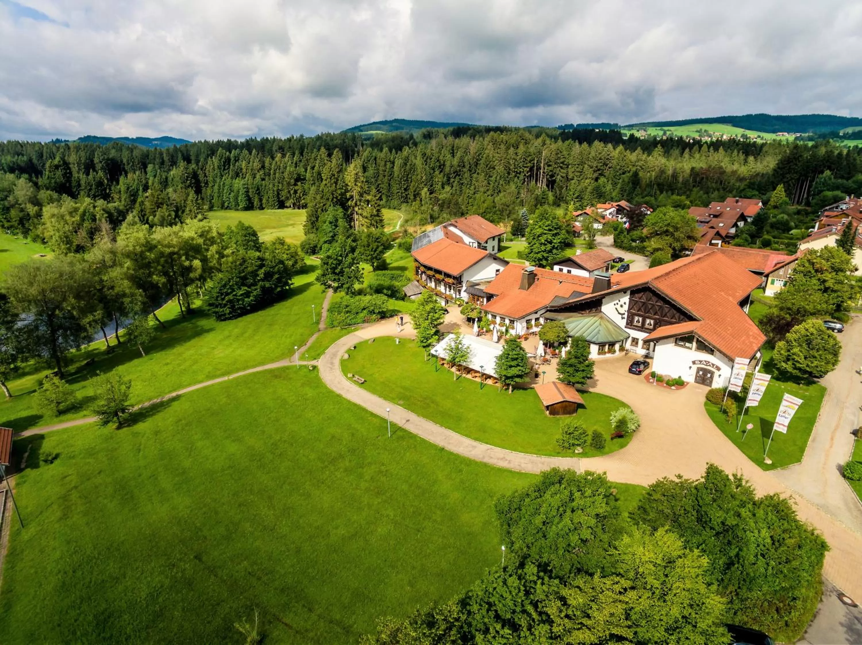 Bird's eye view in Landhaus Sommerau