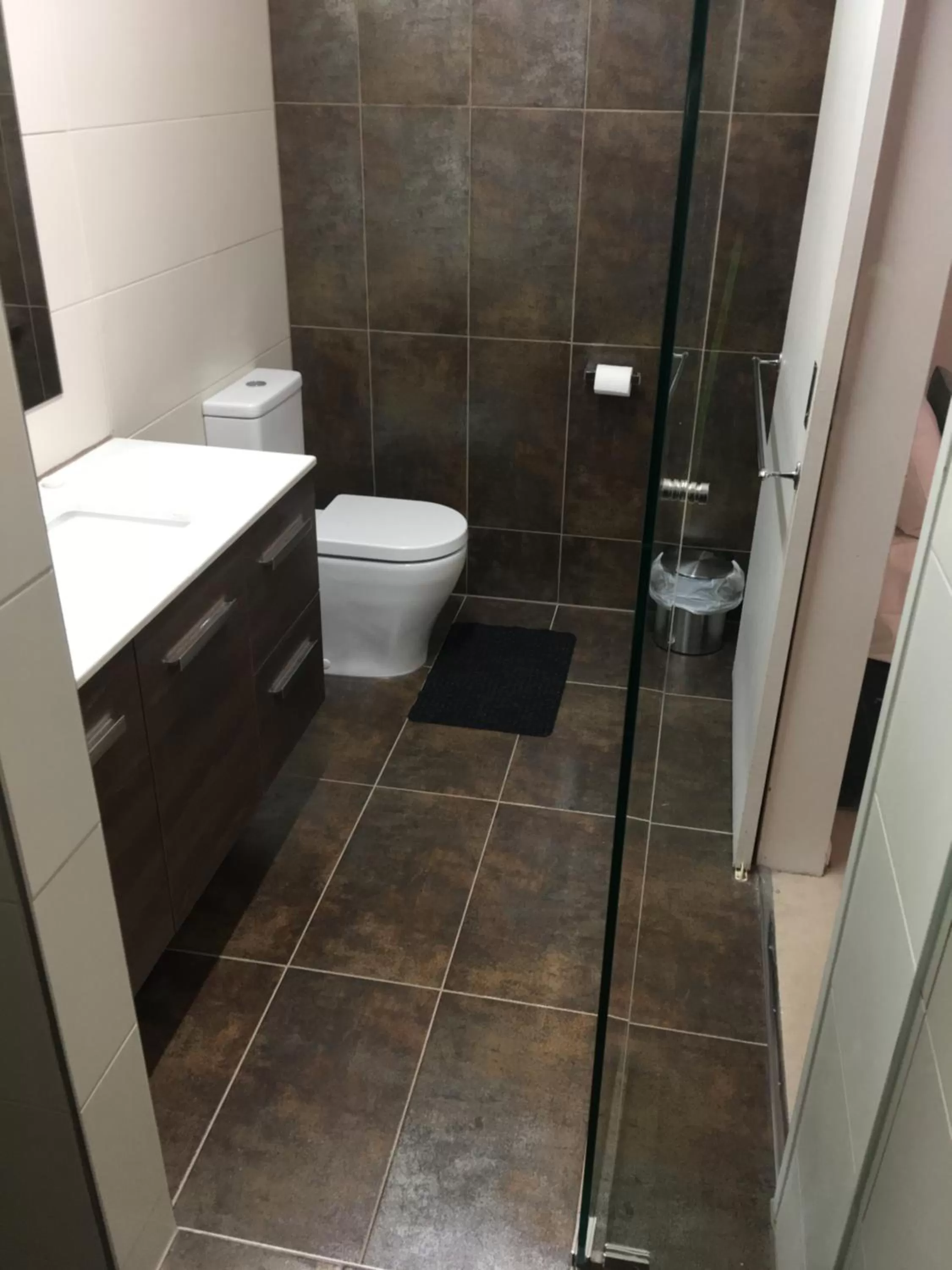 Bathroom in Black Forest Motel