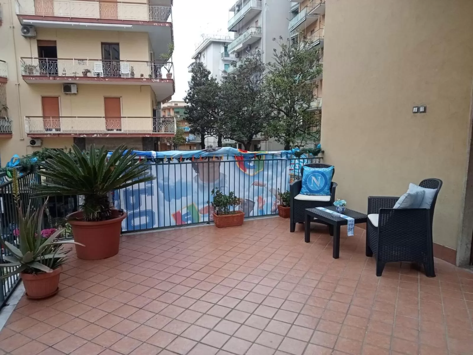 Balcony/Terrace in La Terrazza di Monica & Teresa