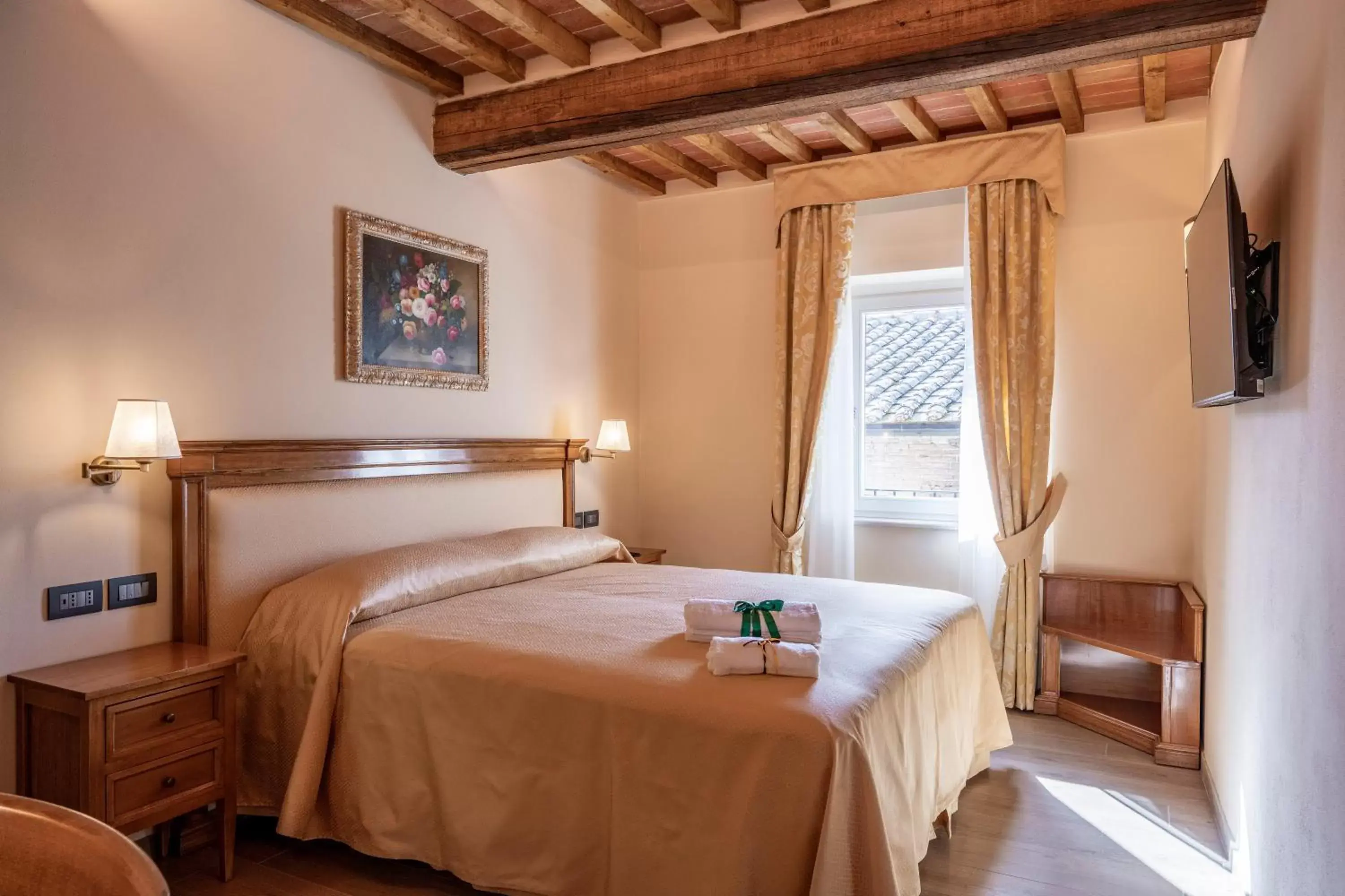 Bed in Palazzo del Mercante