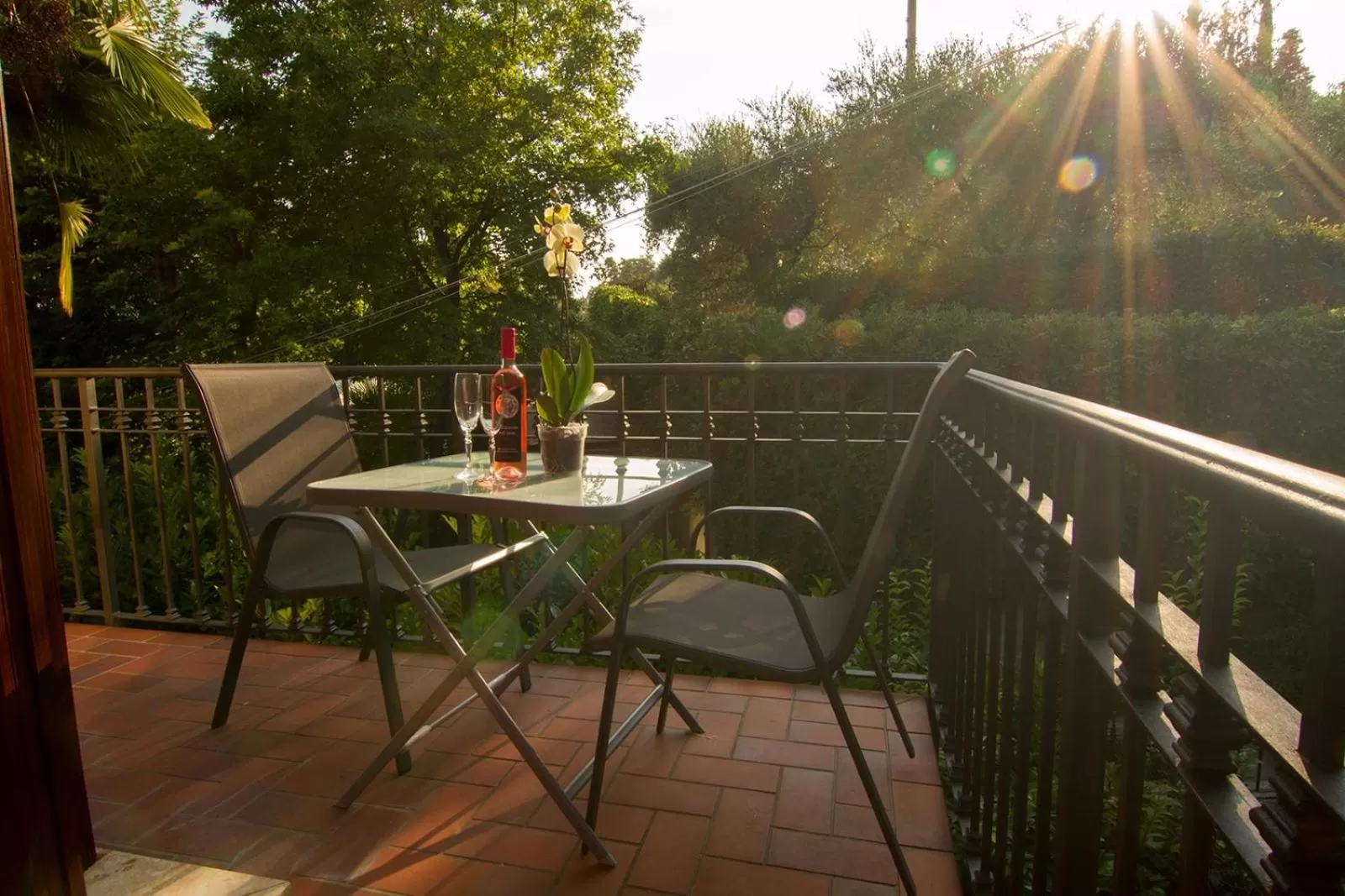 Balcony/Terrace in B&B GARDA IN