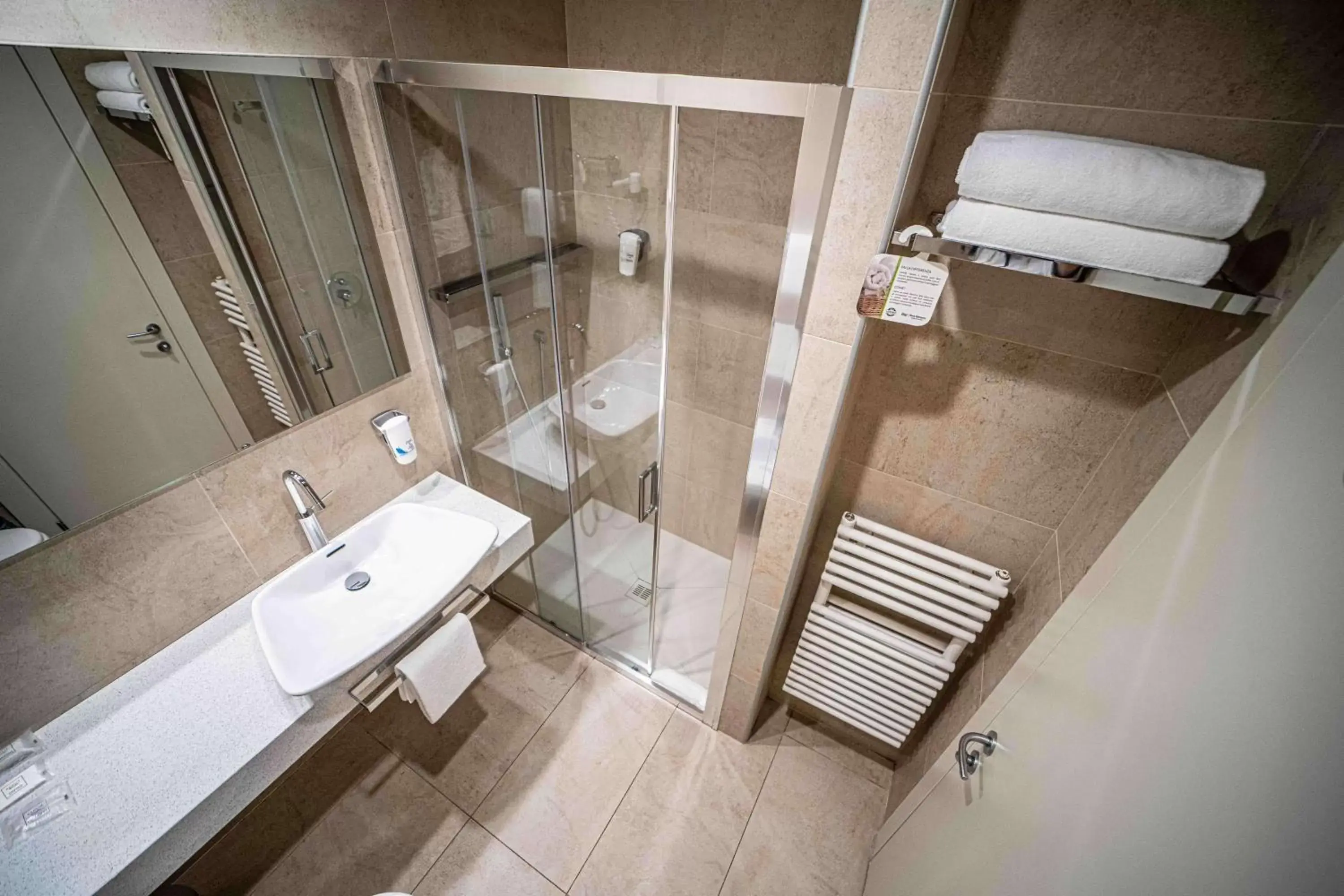 Bathroom in Best Western Plus Net Tower Hotel Padova